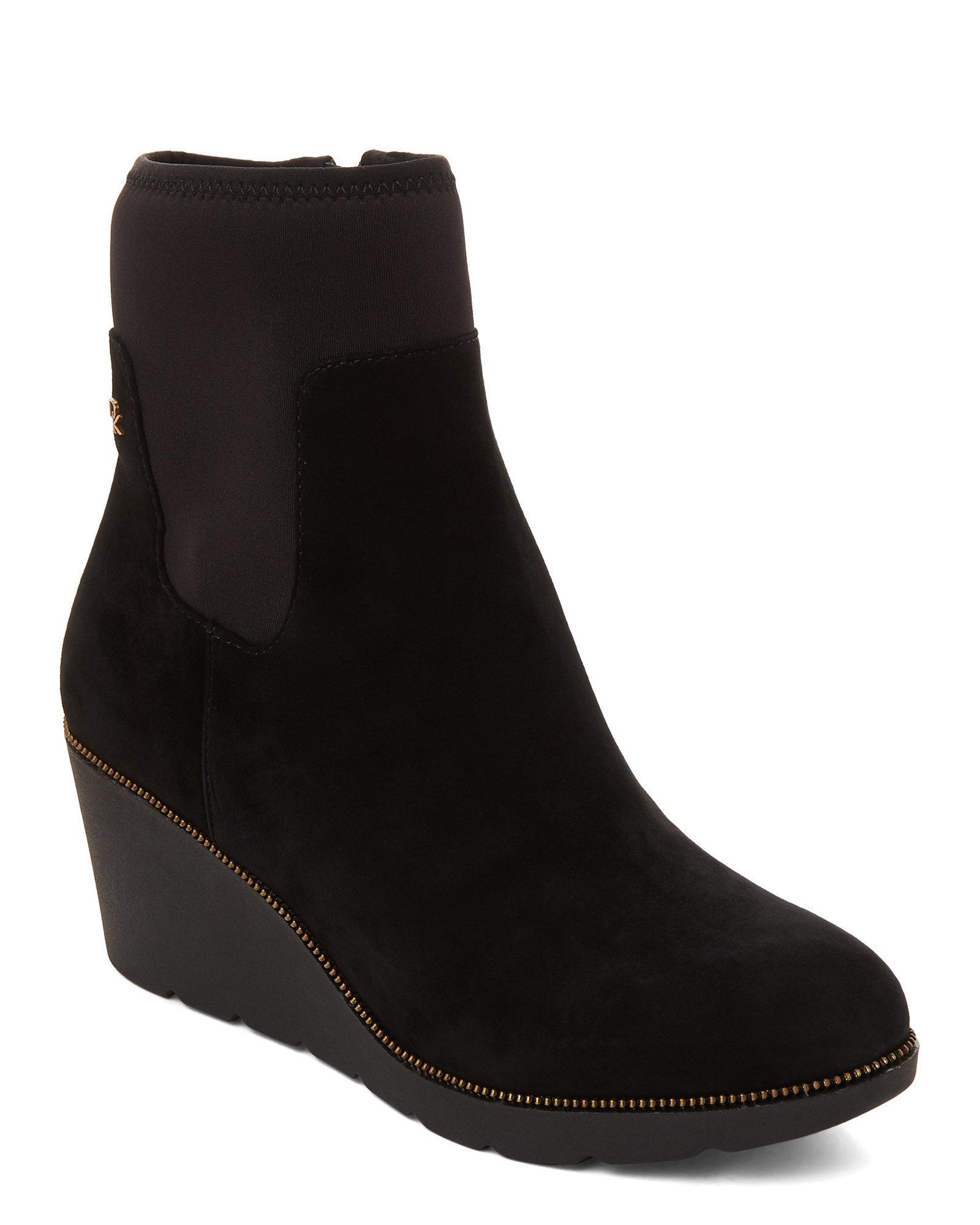 Shop Donna Karan Ivira Wedge Bootie UP TO 56 OFF