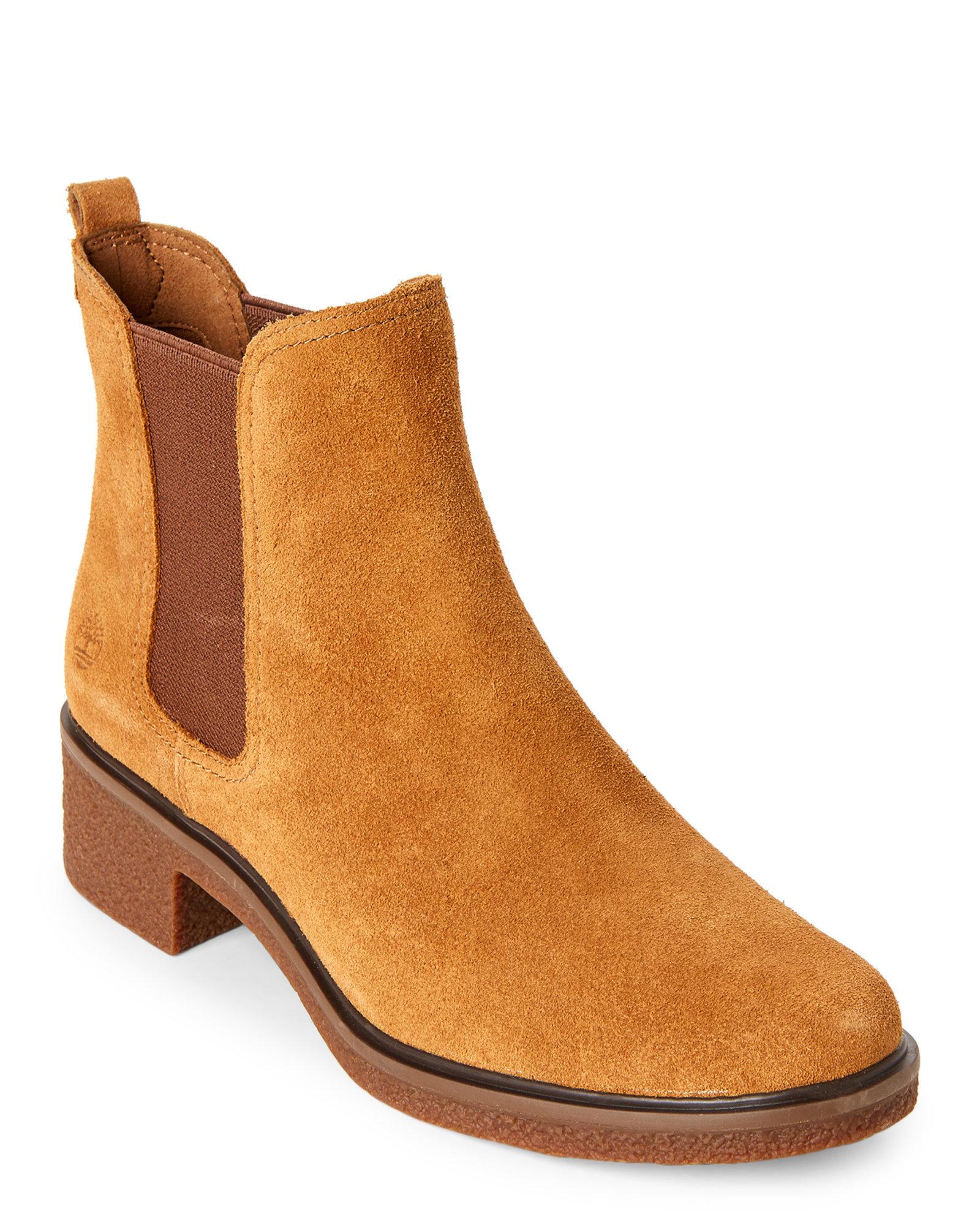 timberland suede ankle boots