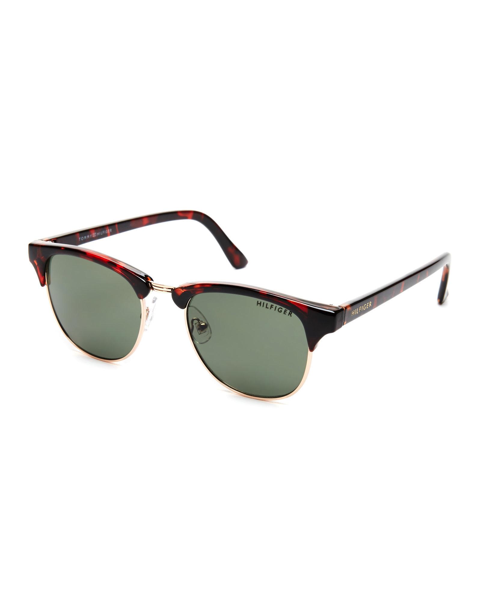 tommy hilfiger clubmaster sunglasses