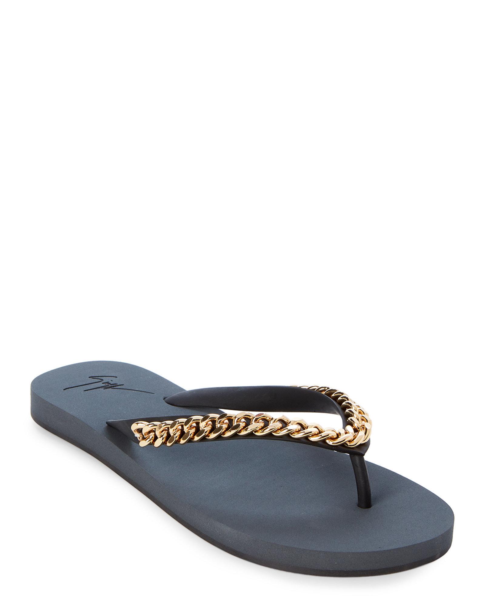zanotti flip flops