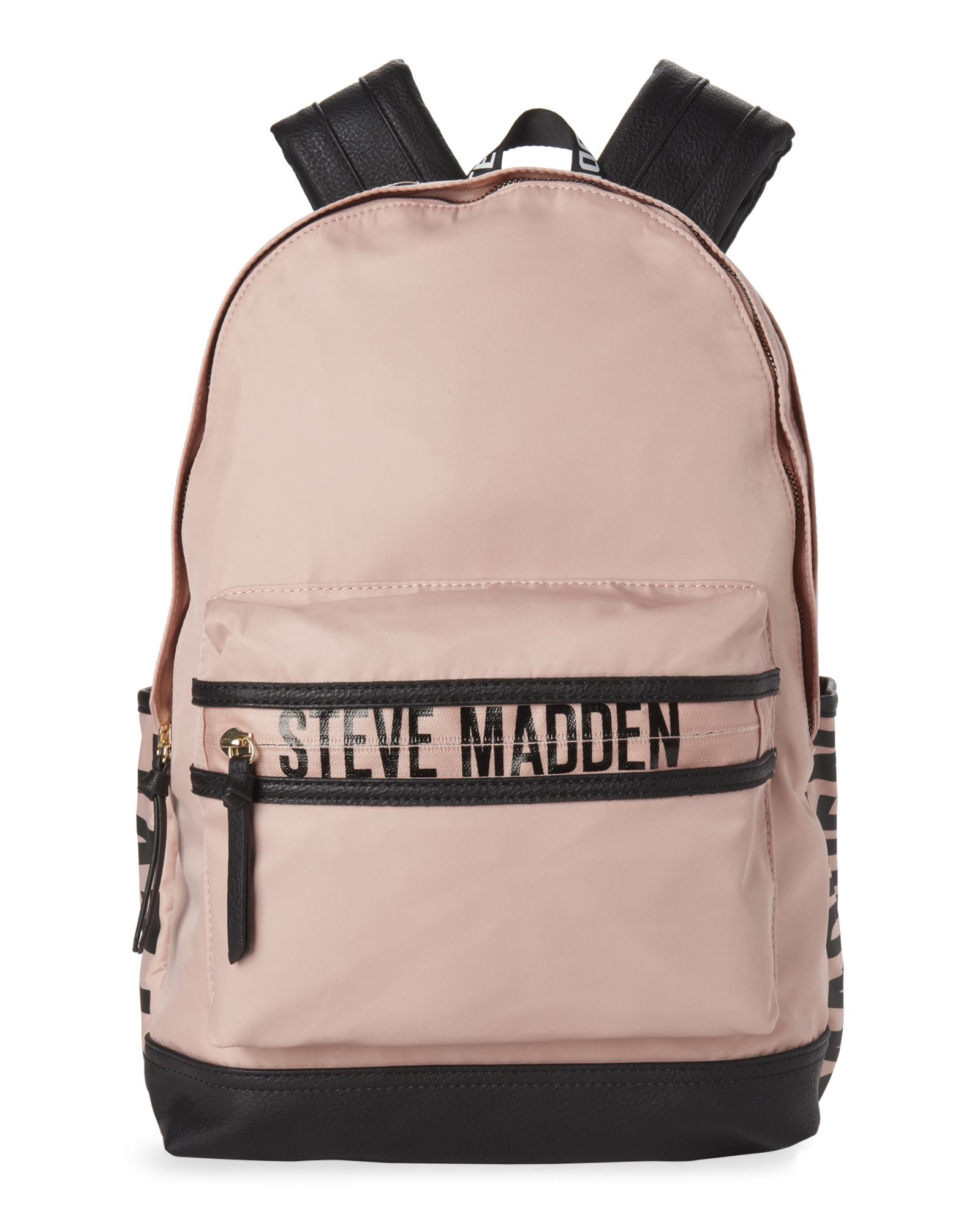 steve madden blush pink backpack