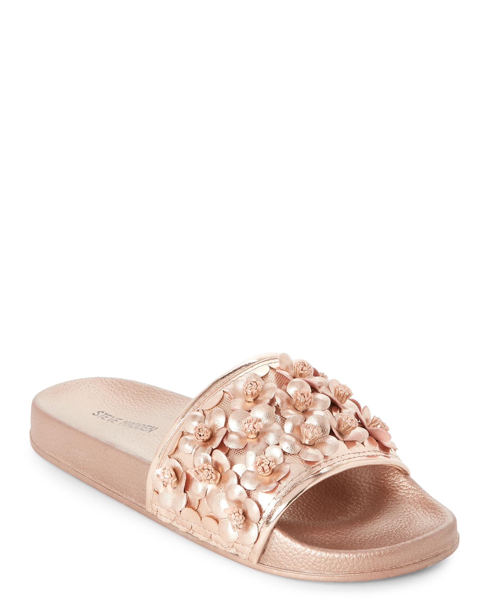 steve madden floral sandals