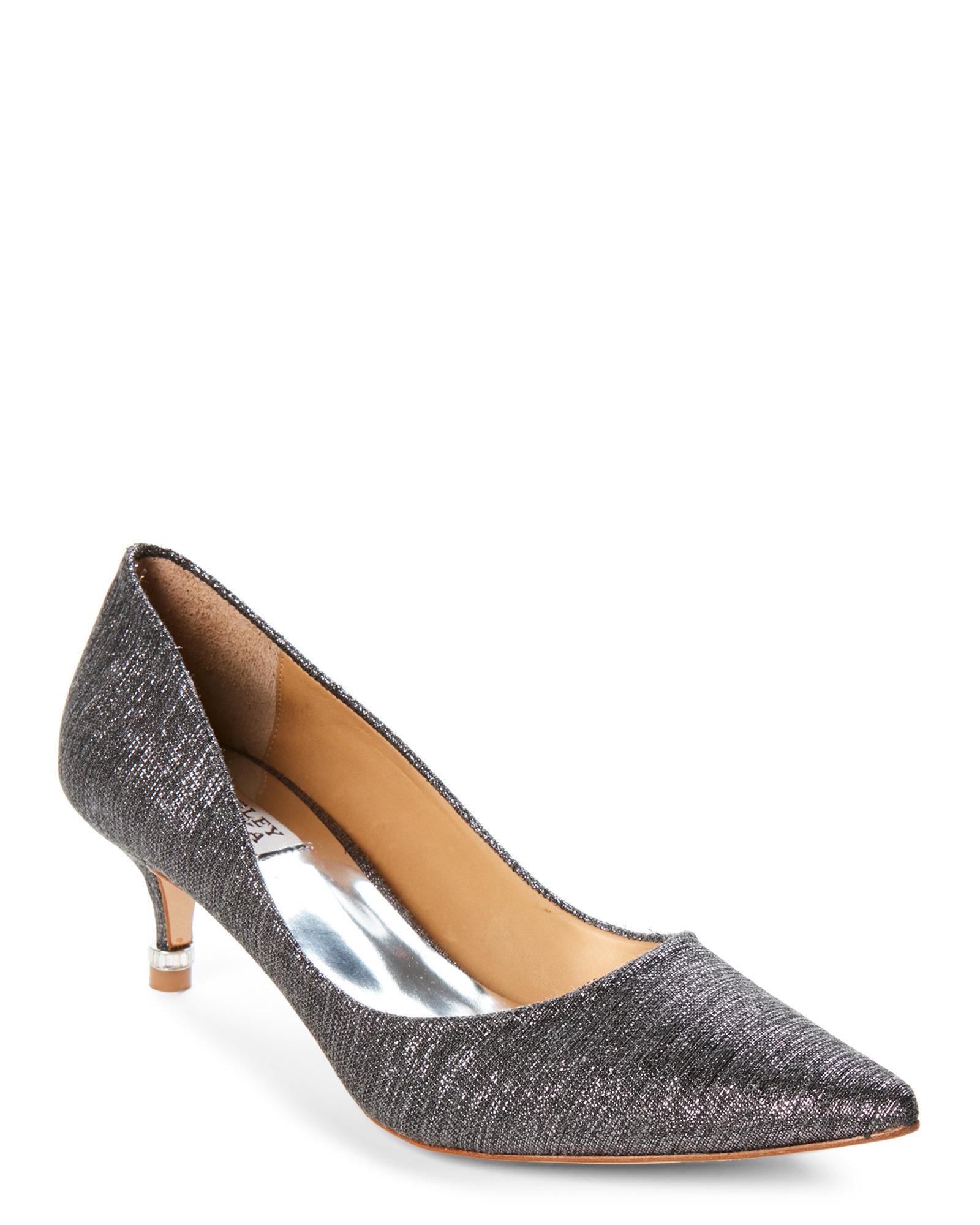 badgley mischka pewter