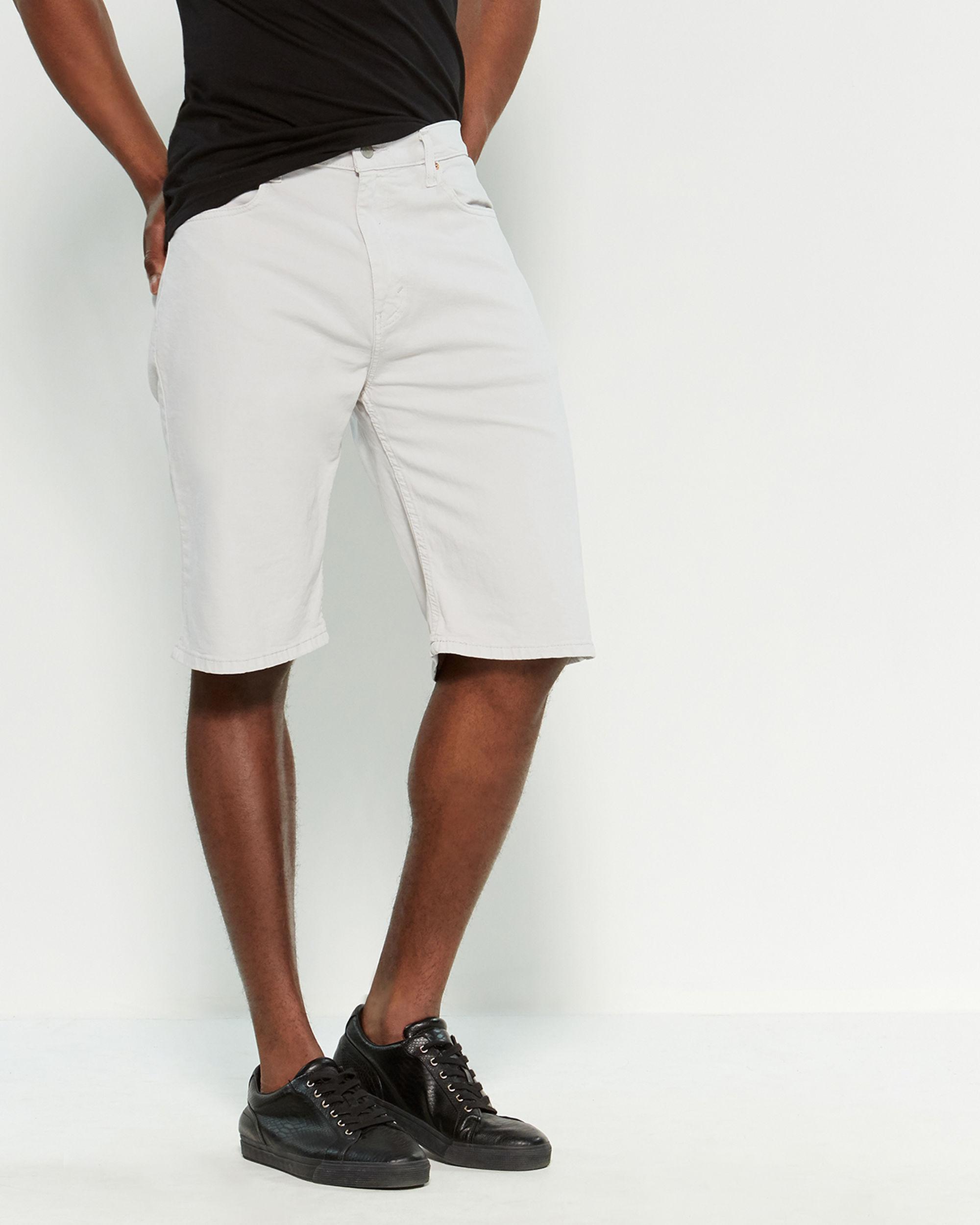 grey levi shorts