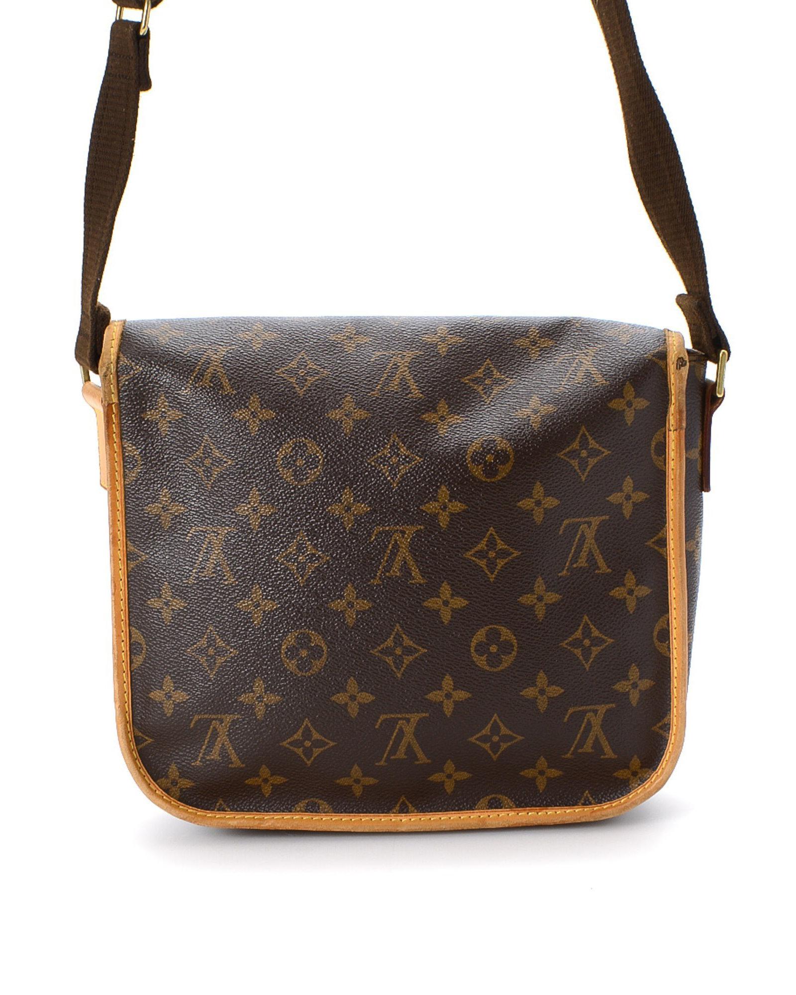 Louis Vuitton Canvas Messenger Bag - Vintage in Brown for Men - Lyst