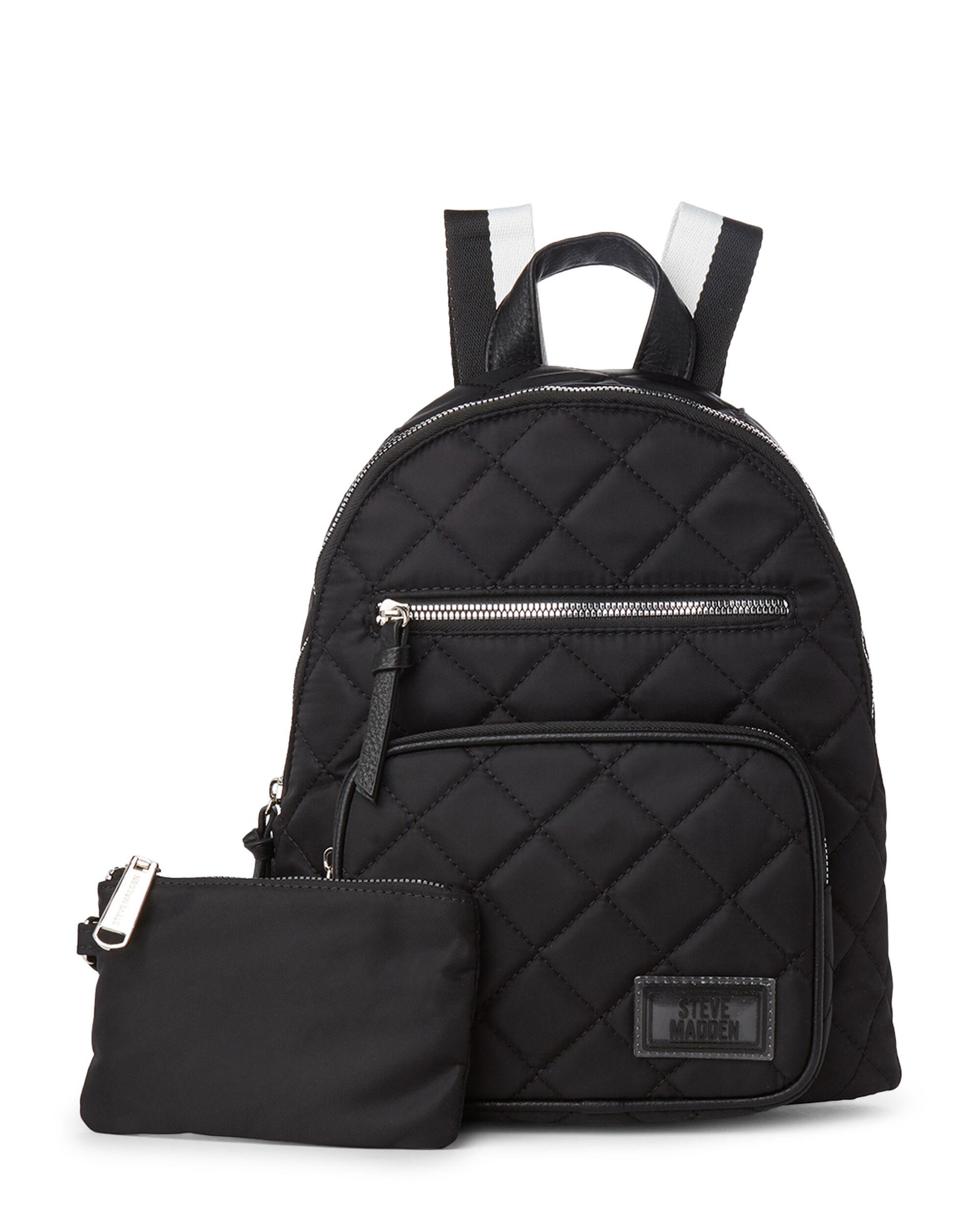 steve madden quilted backpack