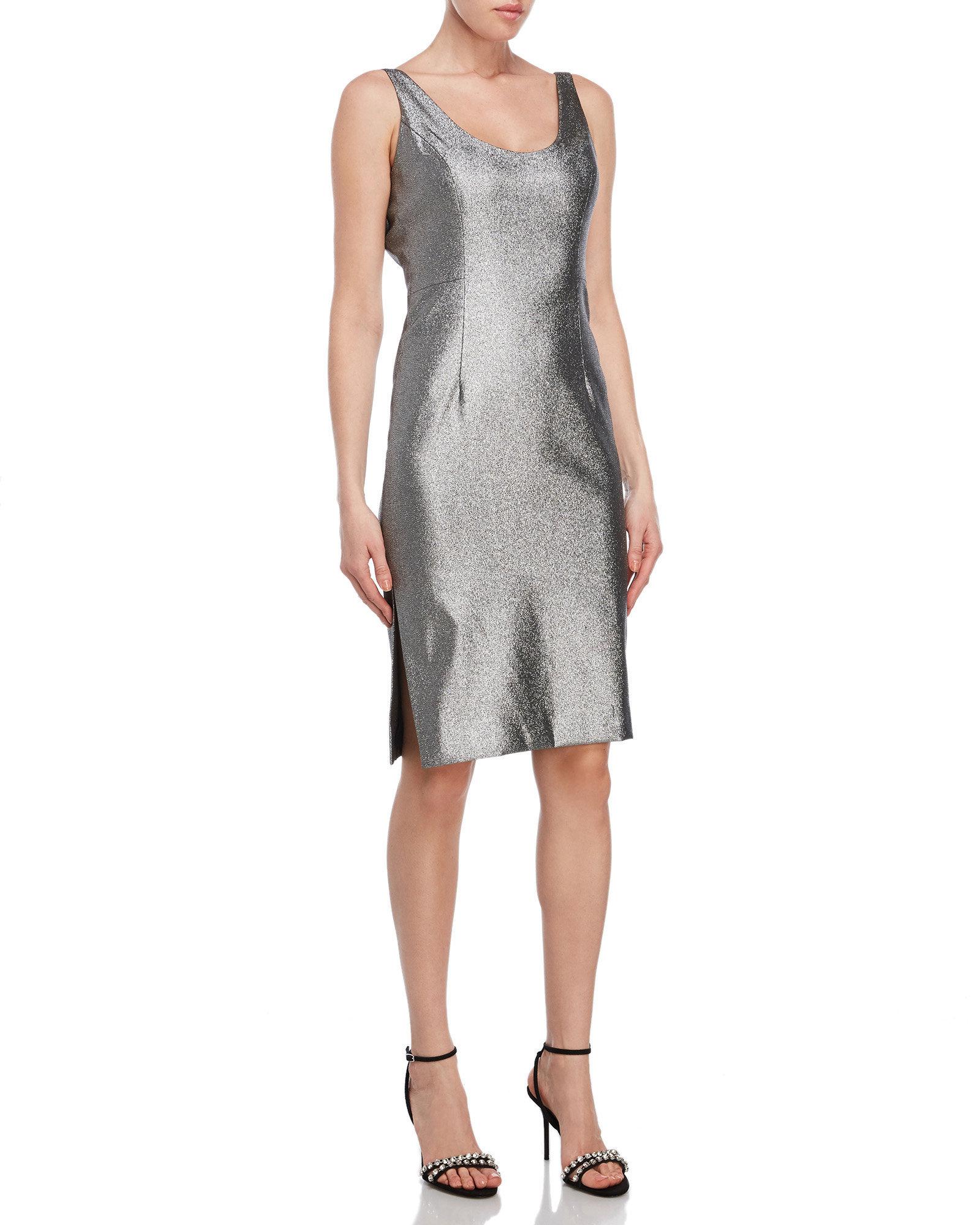 dark silver dress