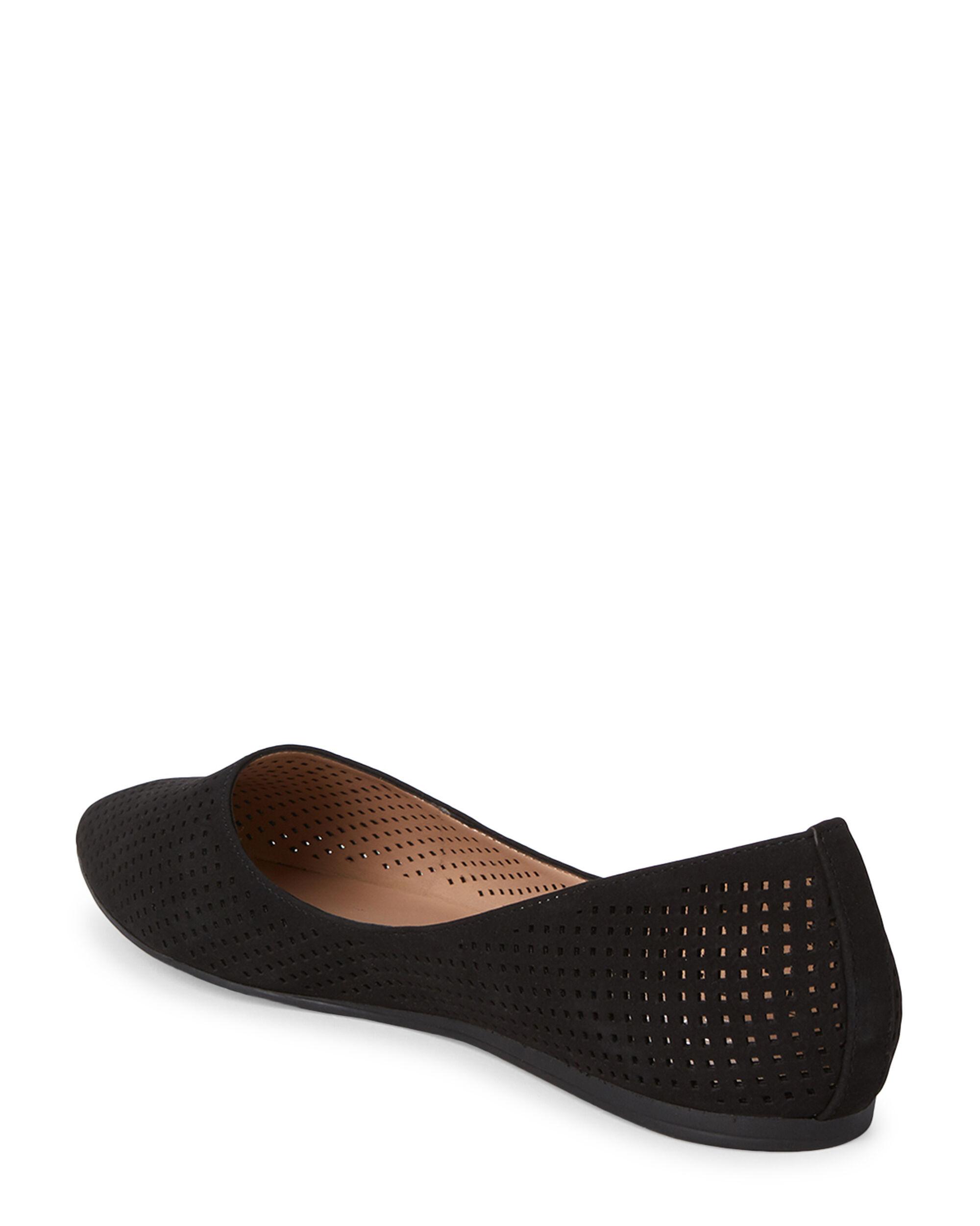 franco sarto perforated flats