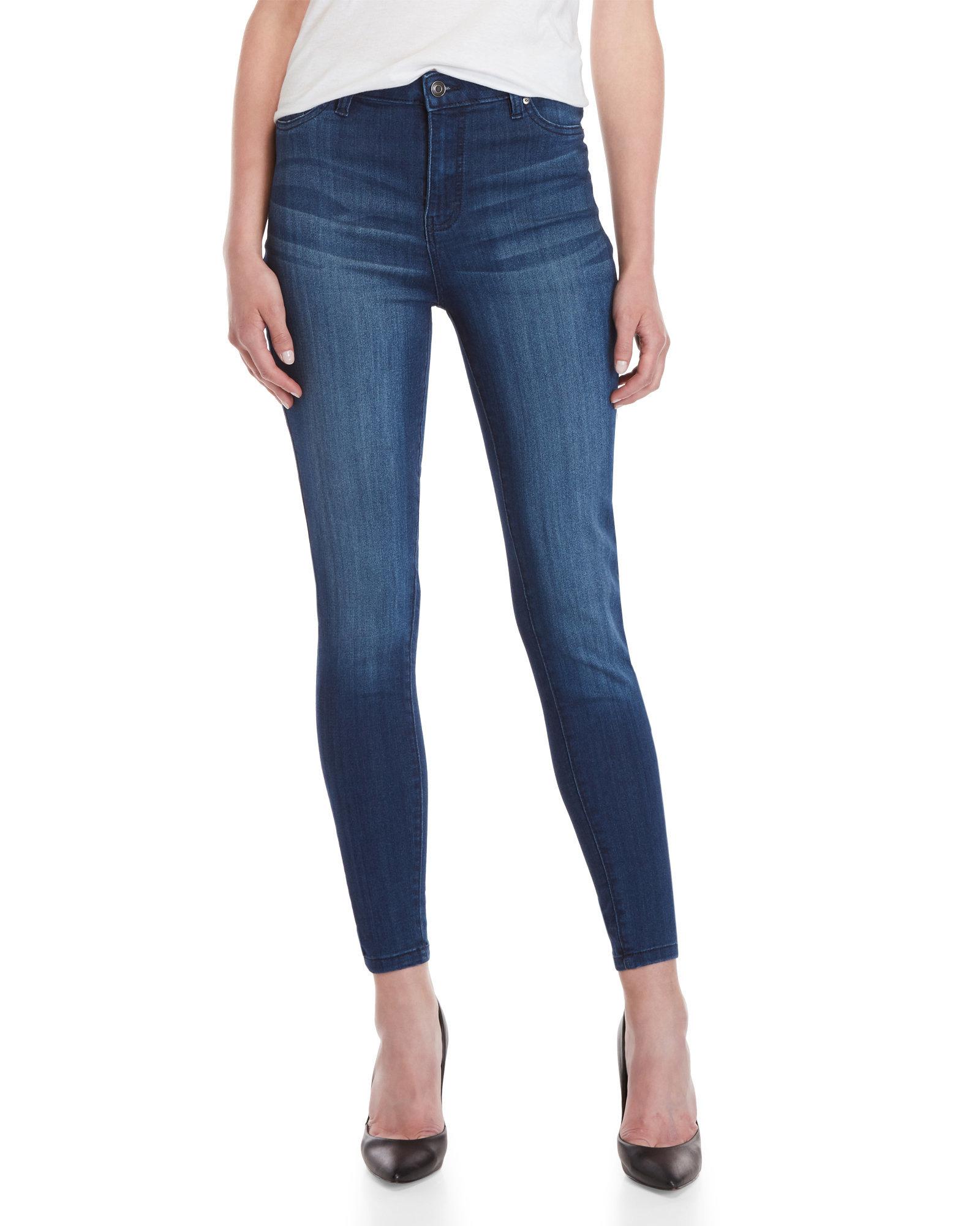 CELEBRITY PINK WOMANS 24 ANKLE SKINNY RUST STRETCH DRESS JEANS//PANTS NWT