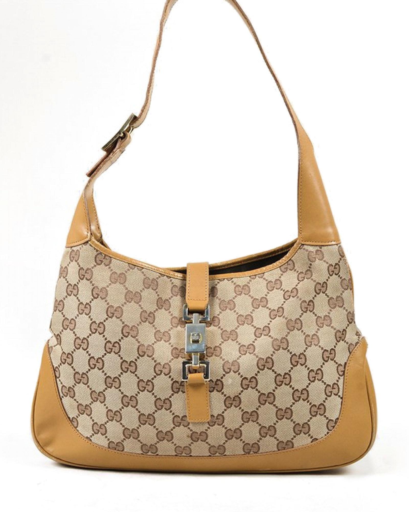 Vintage Gucci Shoulder Bag Brown Keweenaw Bay Indian Community