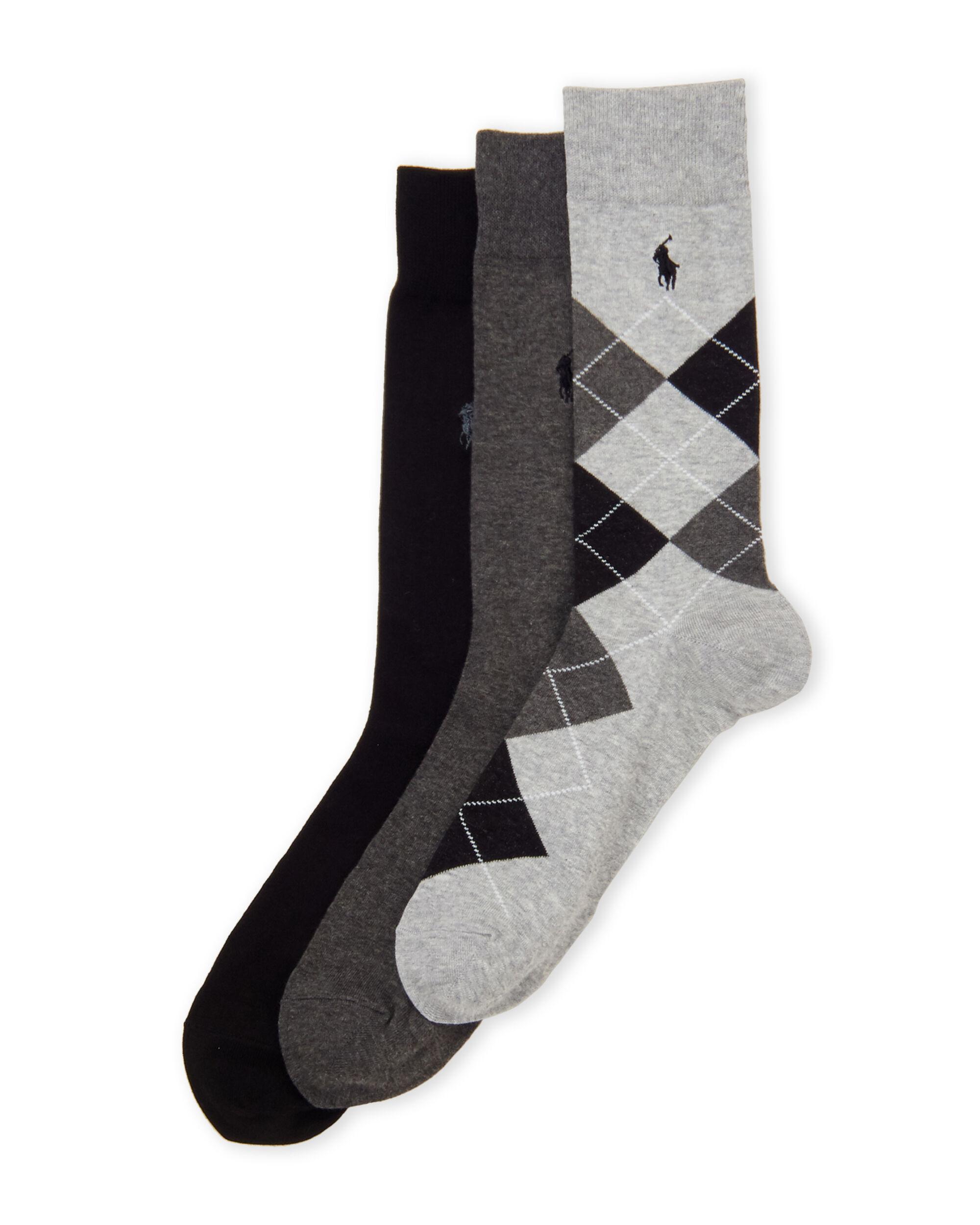 3 pack ralph lauren socks