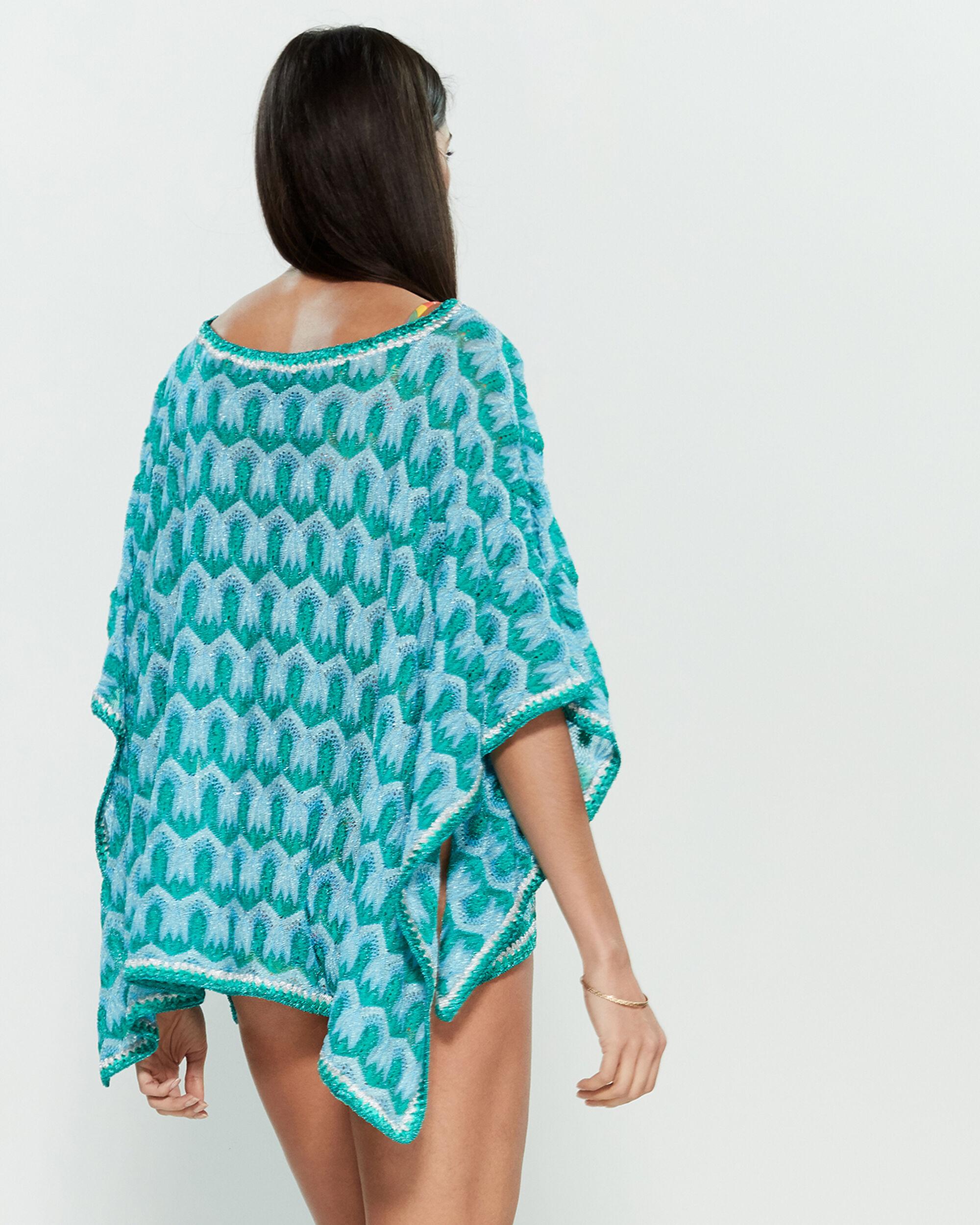 Missoni Synthetic Green & Teal Tunic Swim Coverup Lyst