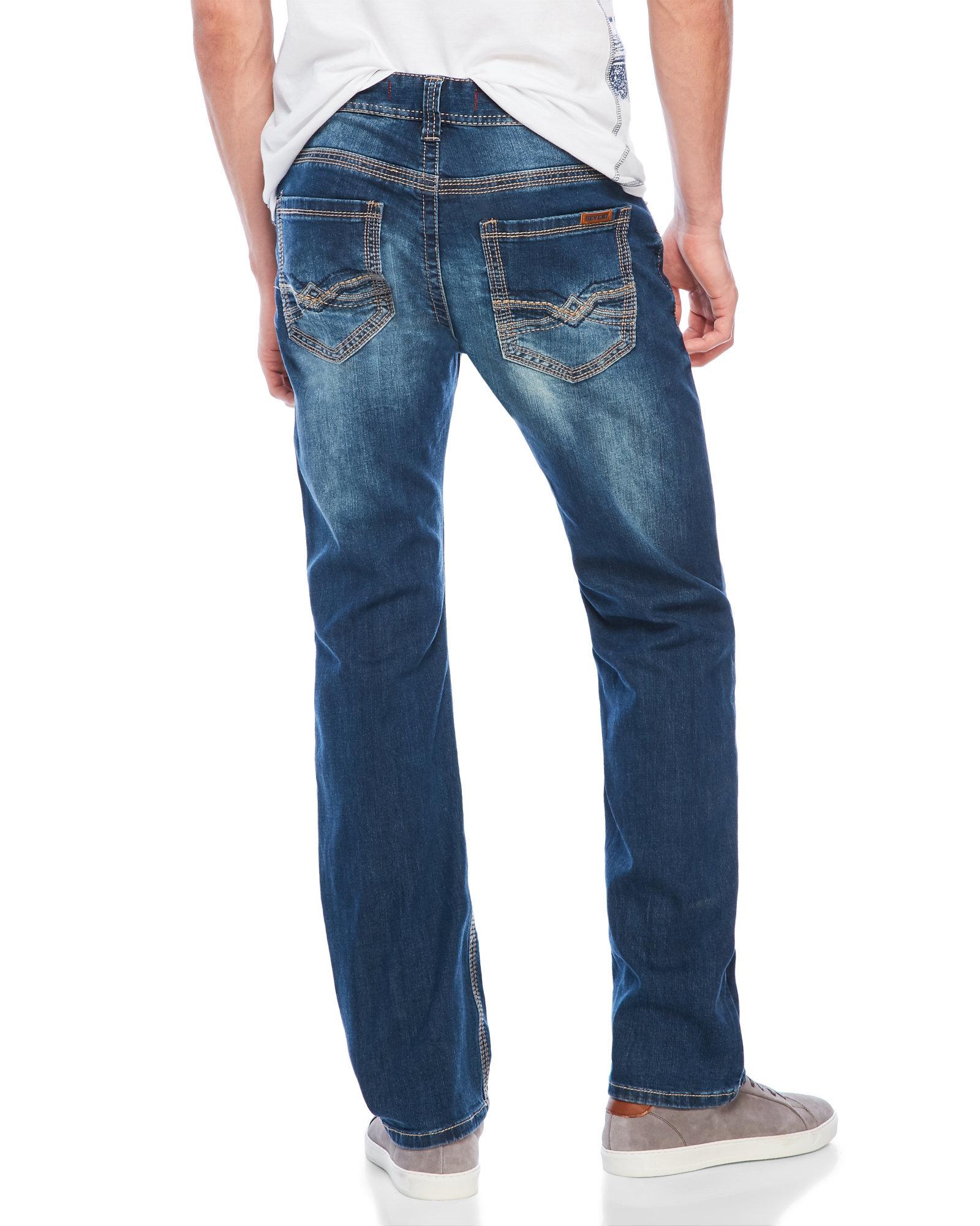 Seven7 Premium Flex Denim Jeans in Blue for Men - Lyst
