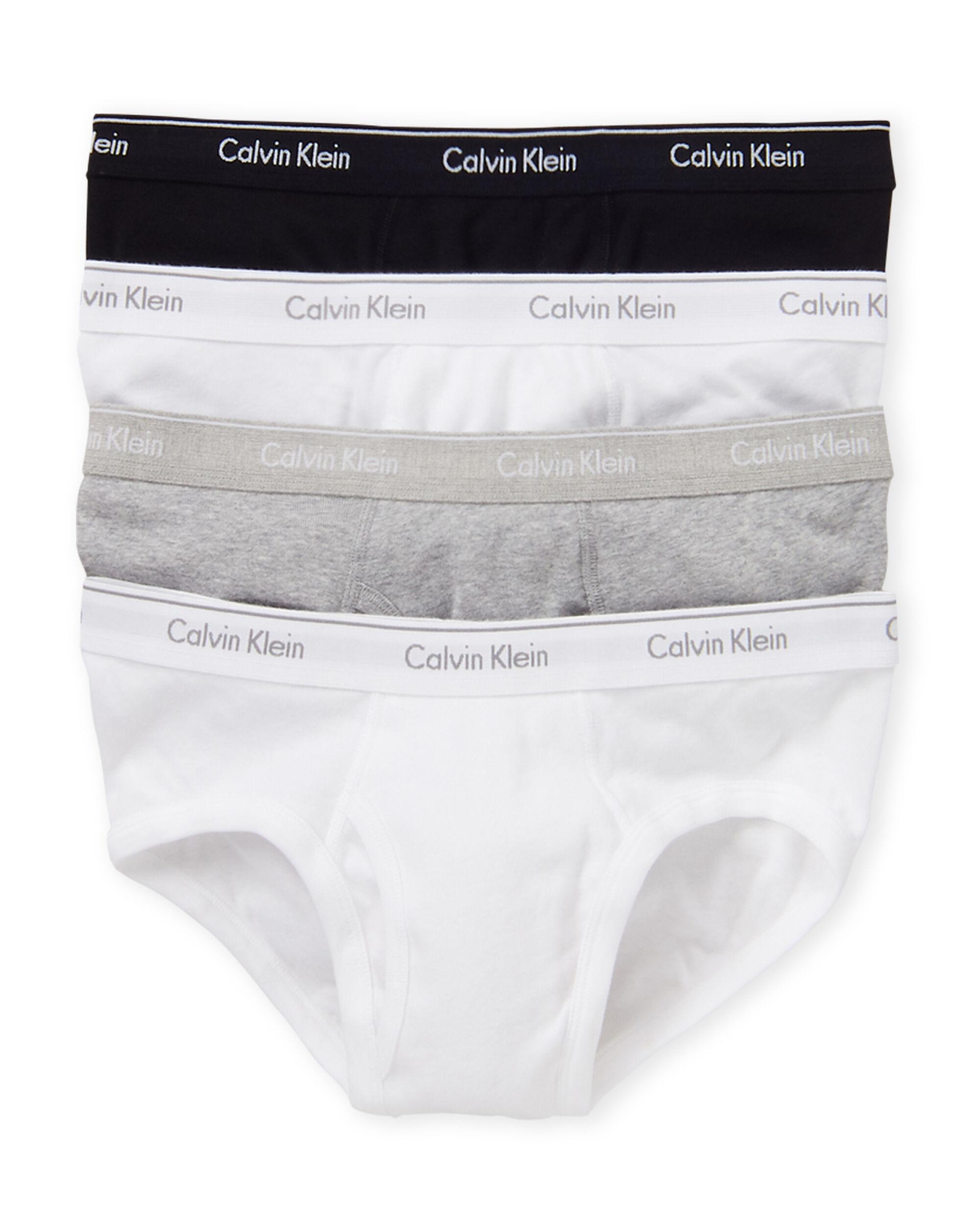 Calvin Klein Cotton 4pack Lowrise Hip Briefs for Men Lyst
