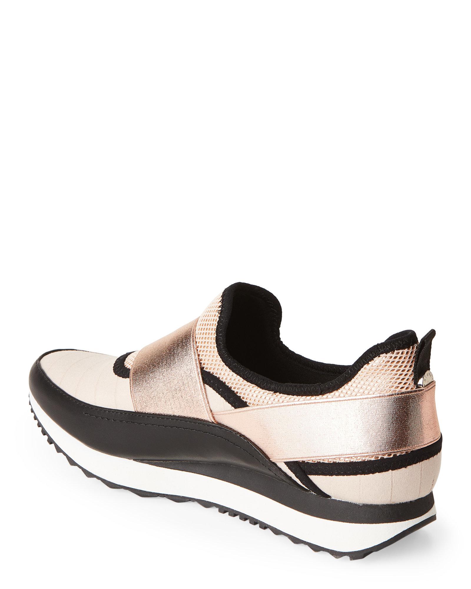 steve madden sneakers rose gold