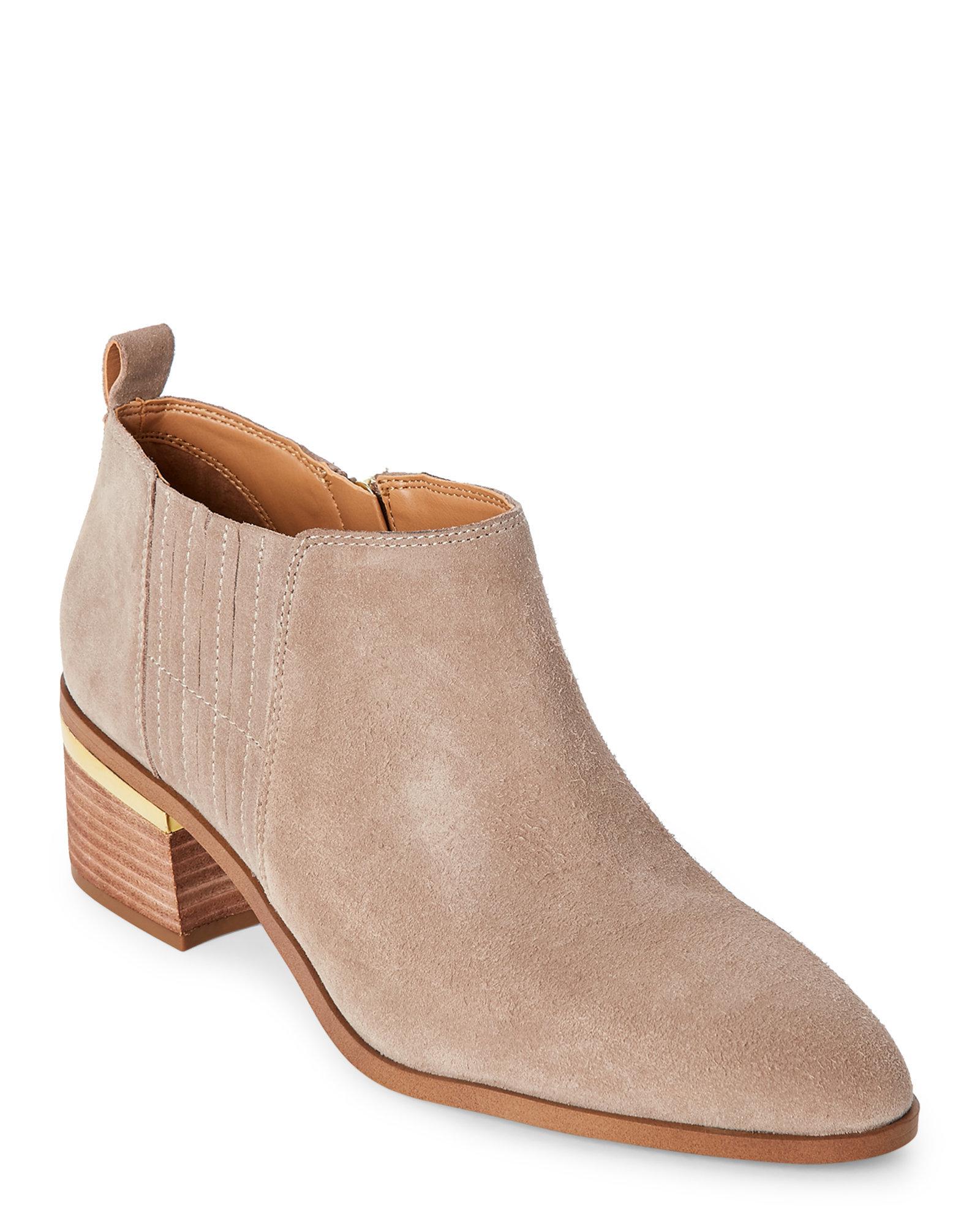 franco sarto suede booties