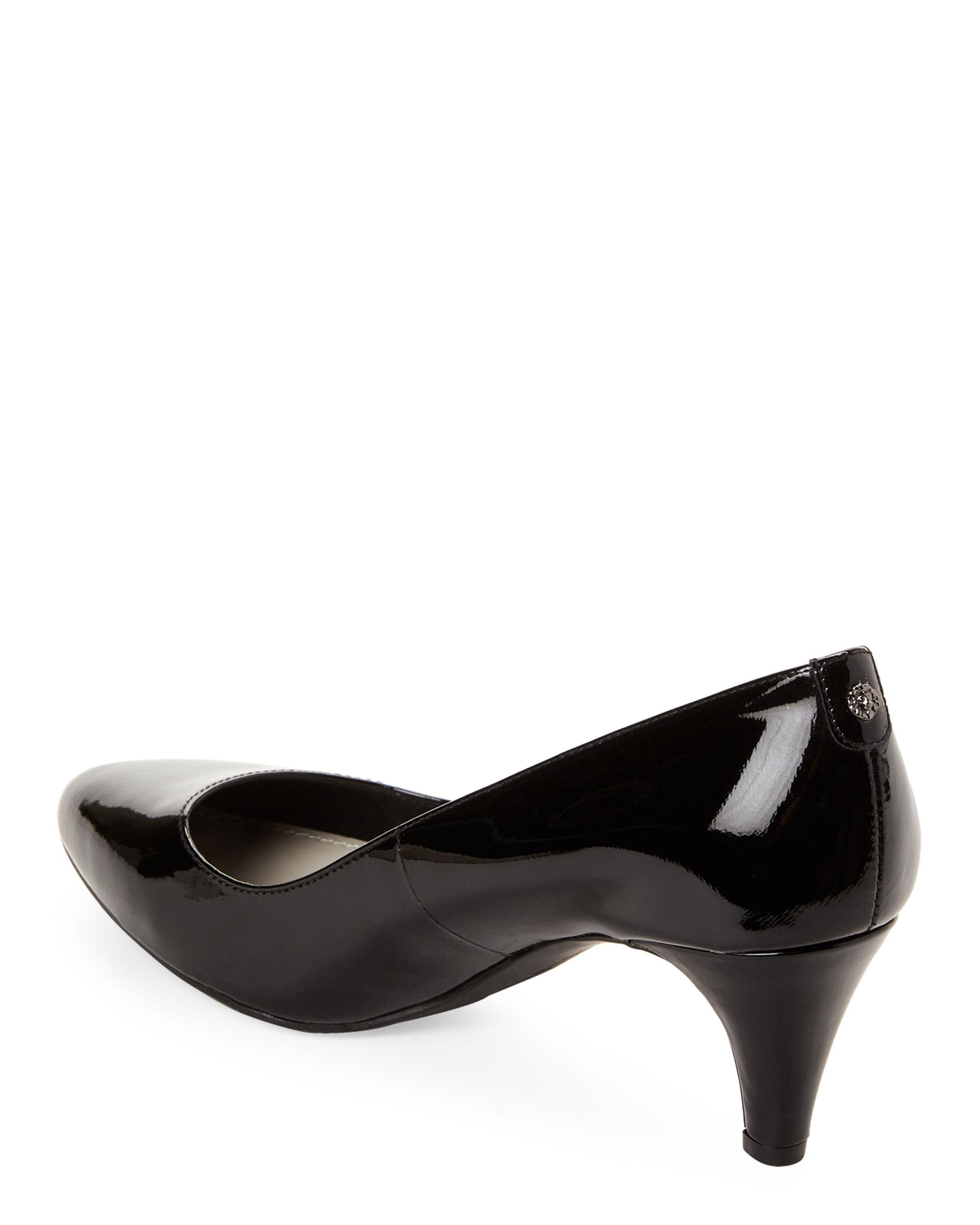 navy peep toe