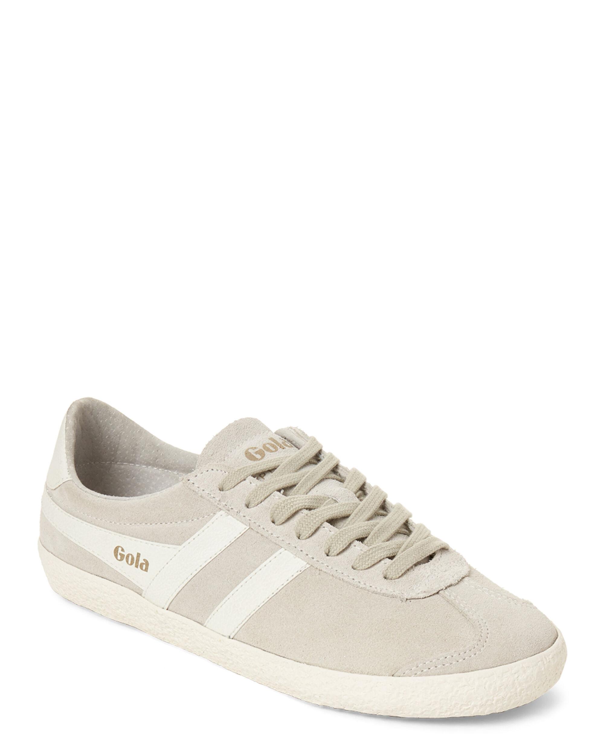 Gola Off-white & White Specialist Suede Low-top Sneakers - Lyst