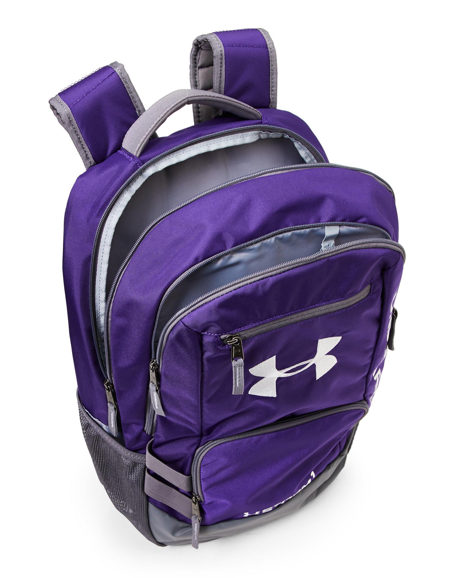 under armour purple backpack