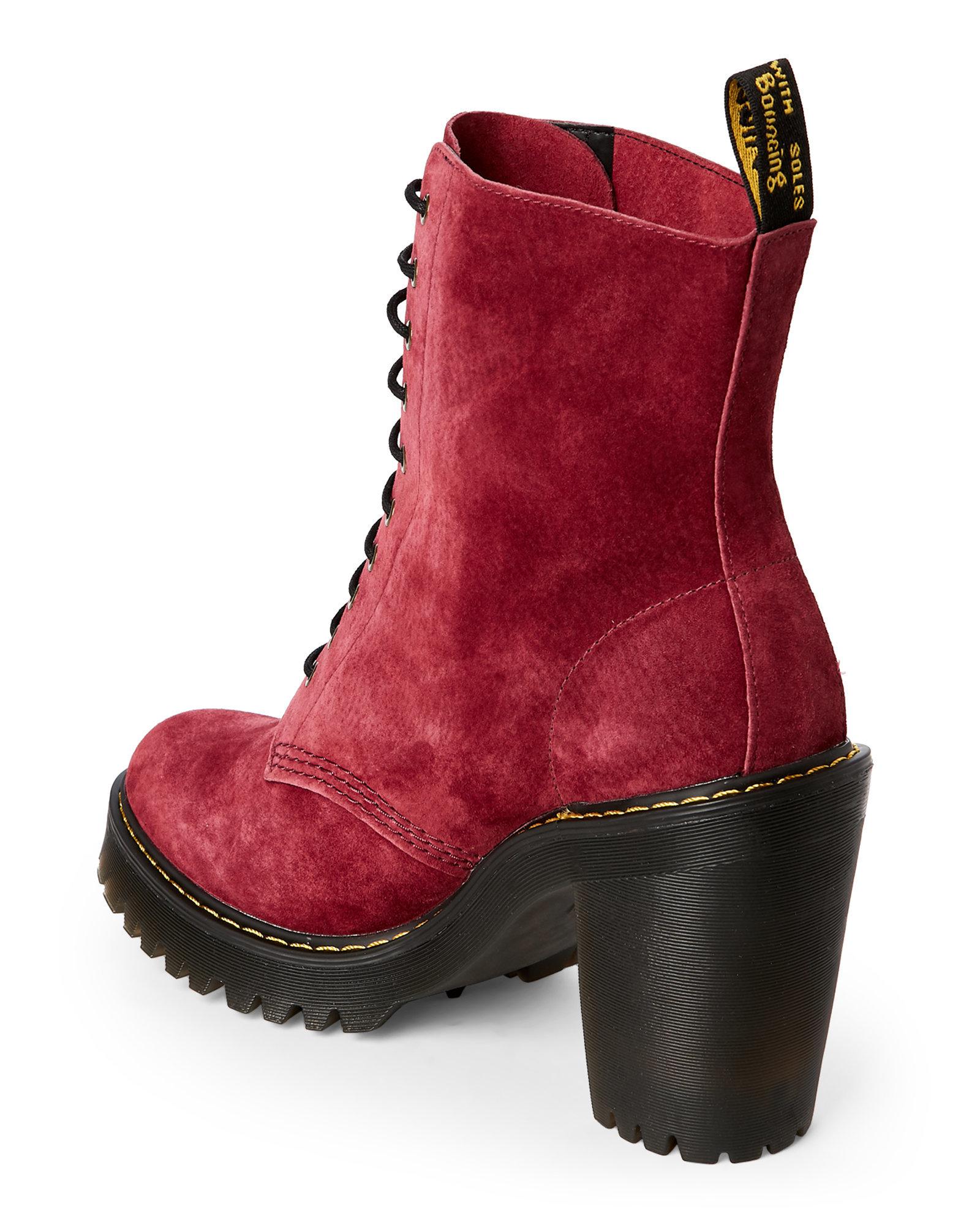 dr martens kendra red