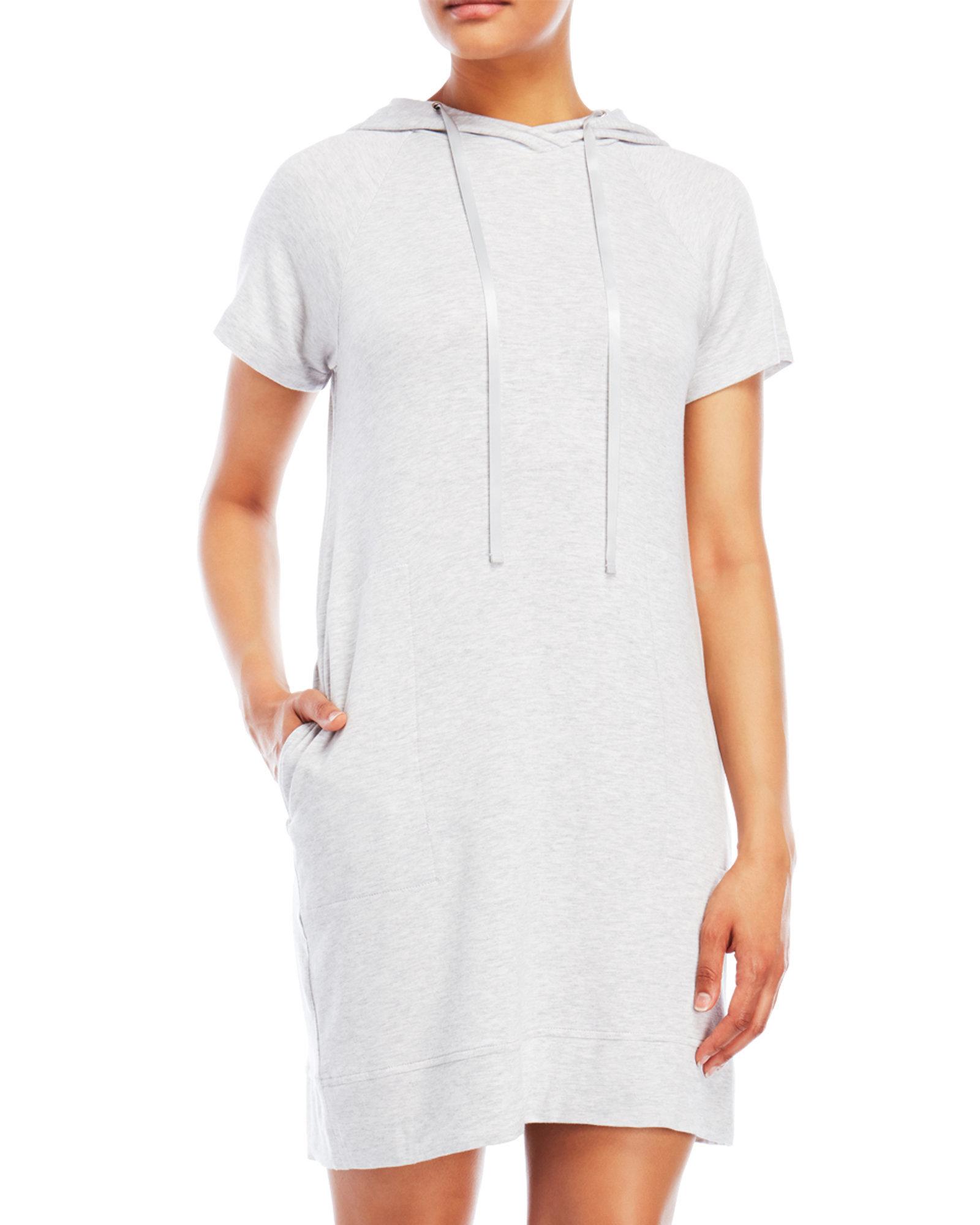short hoodie dress