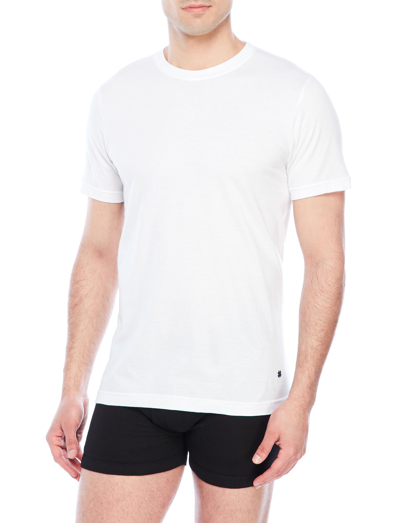 Lucky Brand Cotton 3 Pack Tee Shirts in White for Men - Lyst