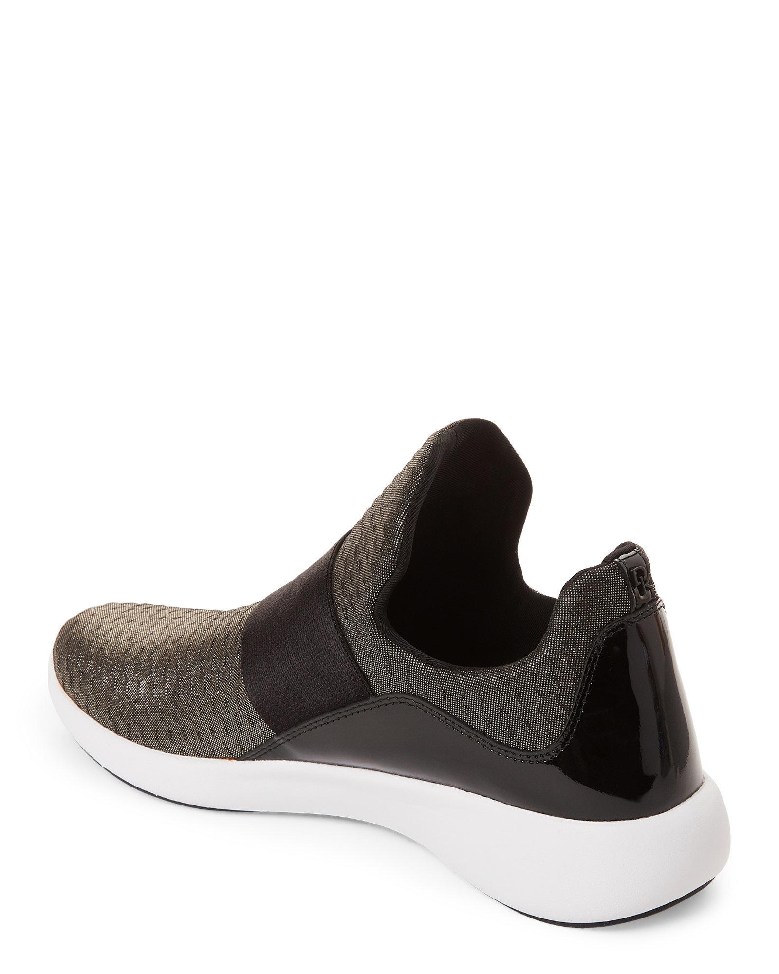 donna karan slip on sneakers