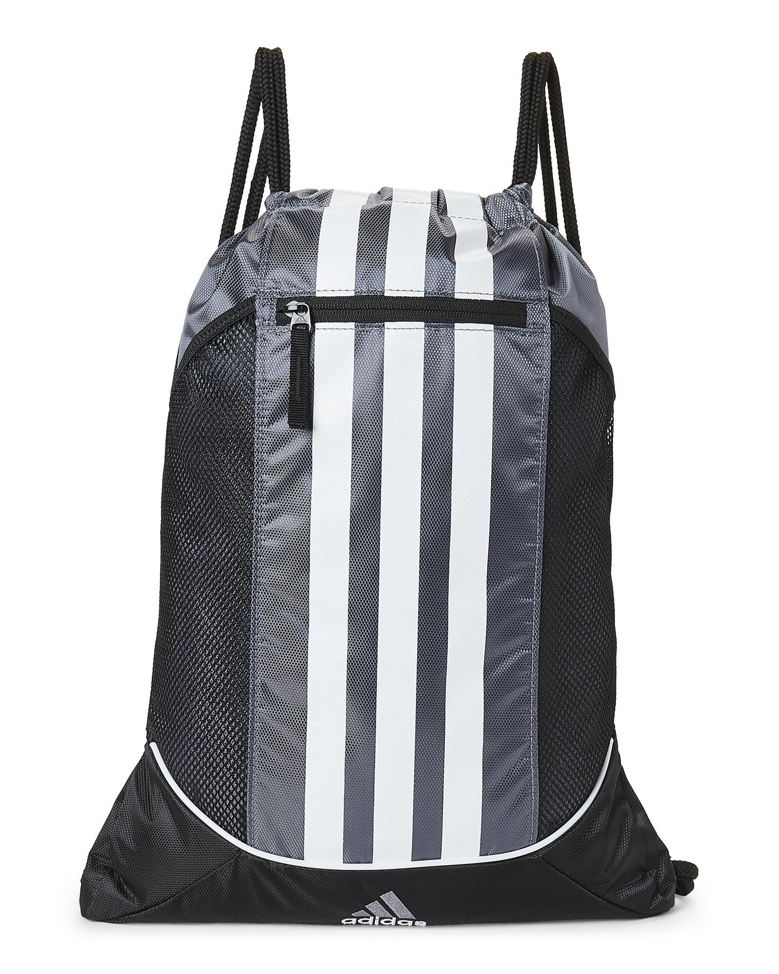 adidas sackpack white