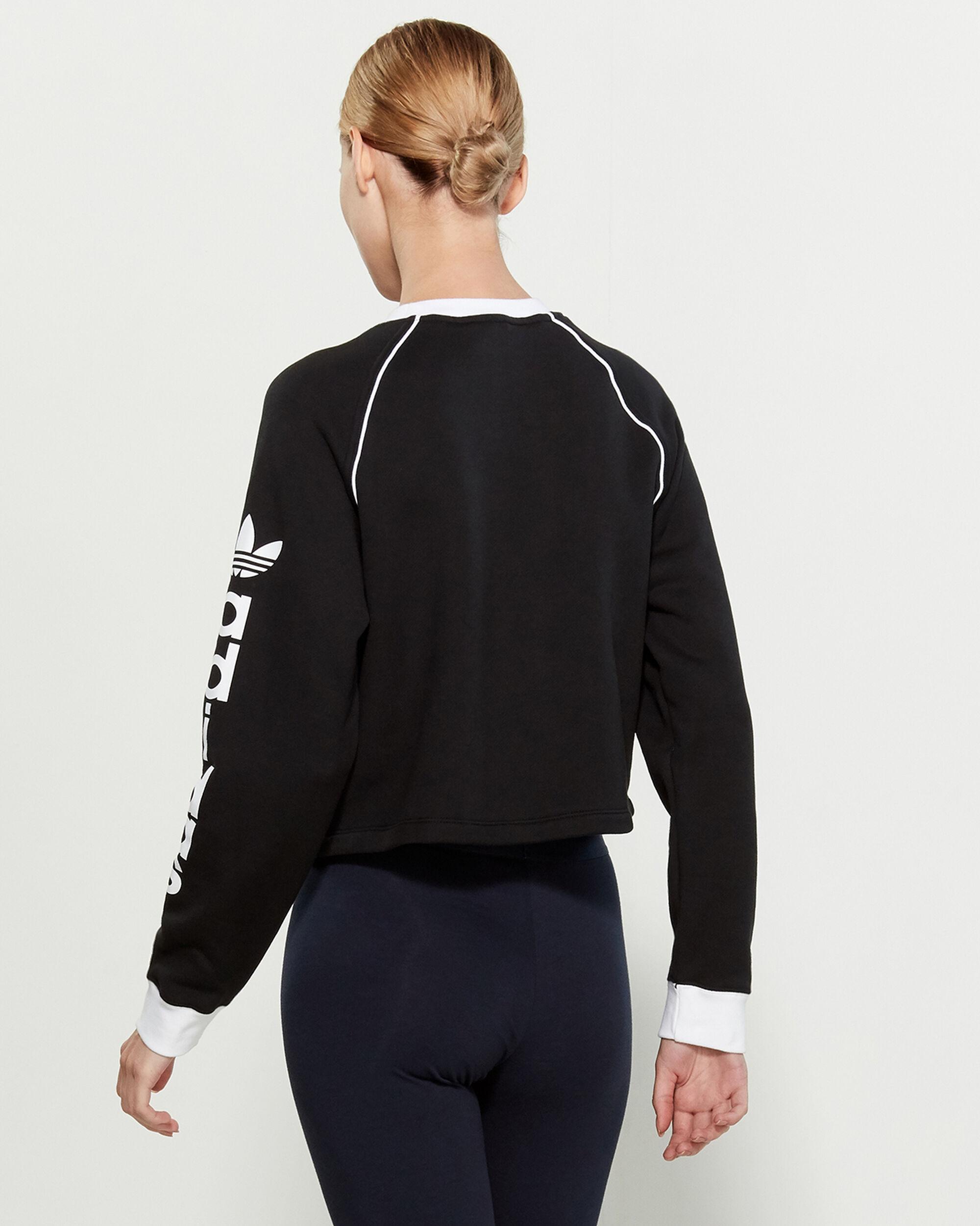 adidas winter ease cropped sweatshirt