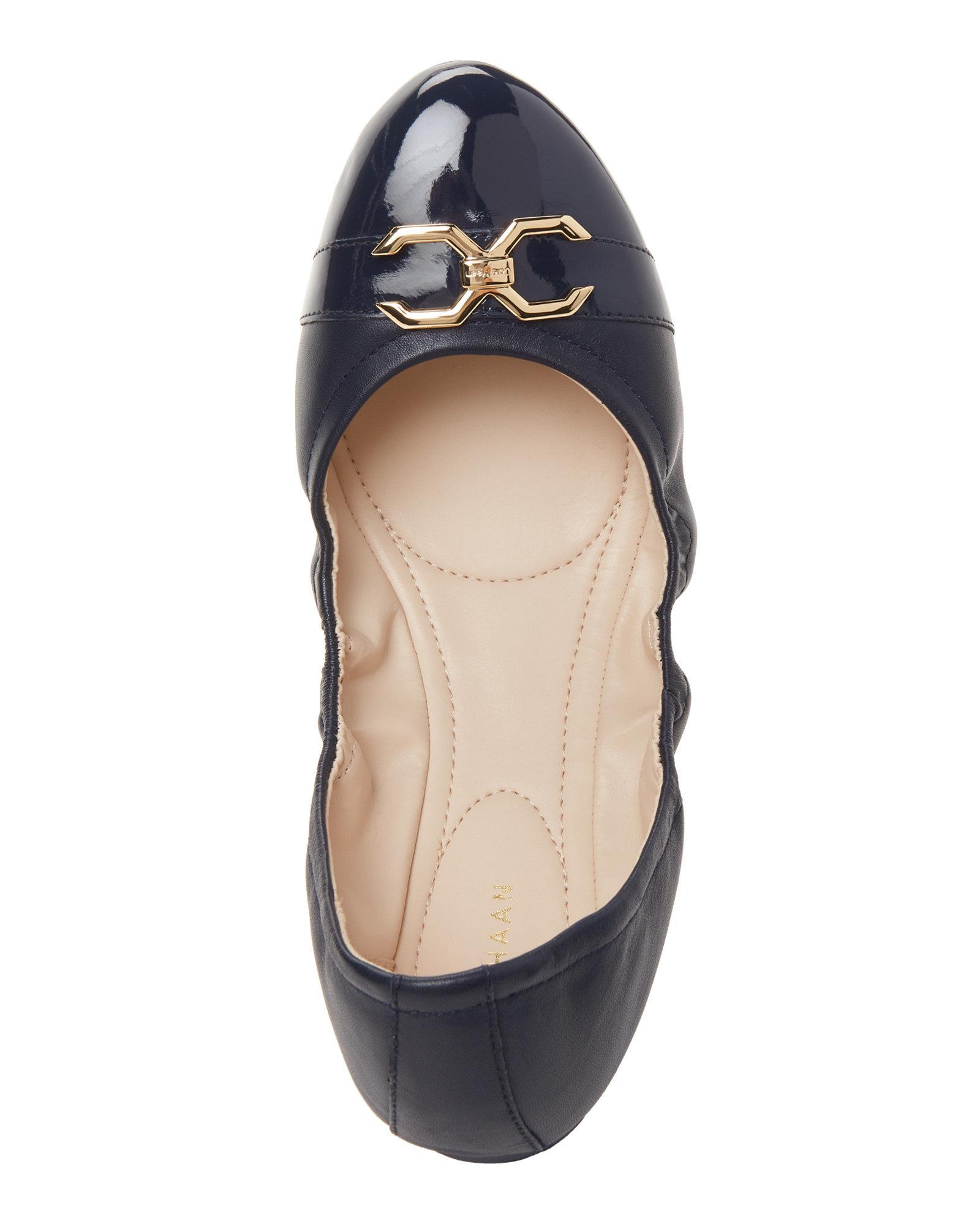 cole haan terrin leather ballet flat