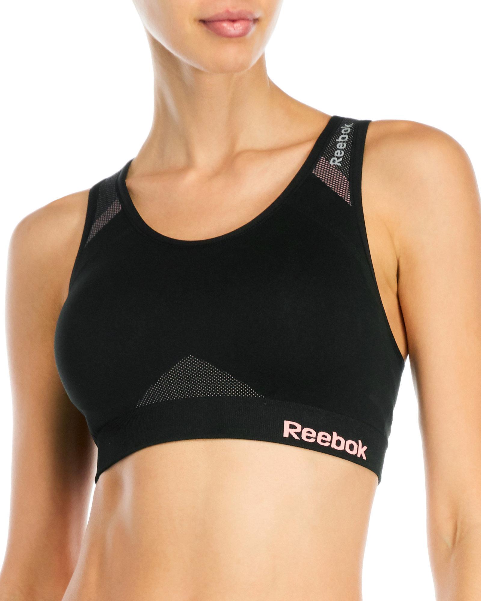 reebok seamless bra
