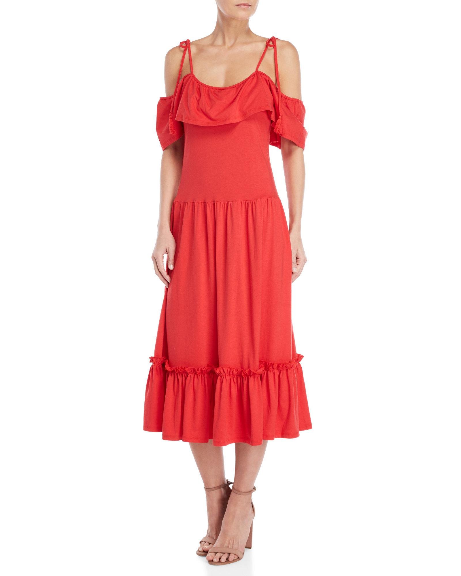 rebecca minkoff red dress