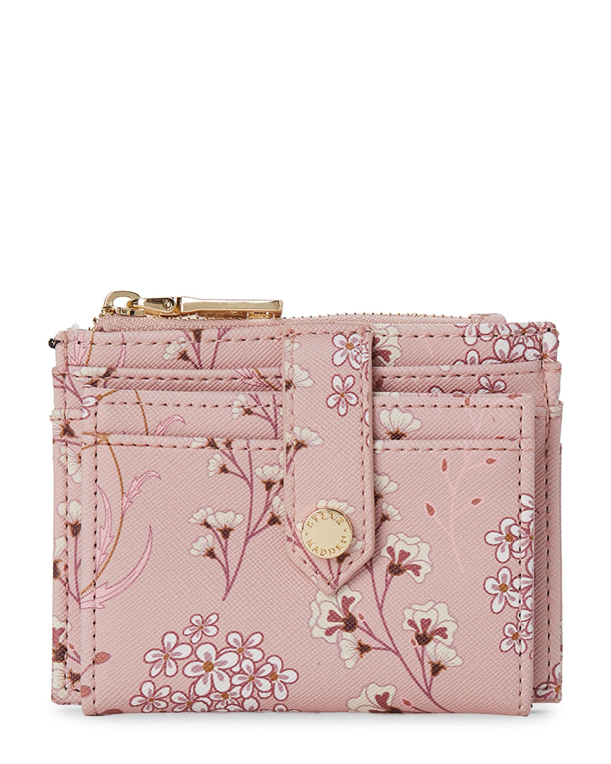 steve madden floral wallet