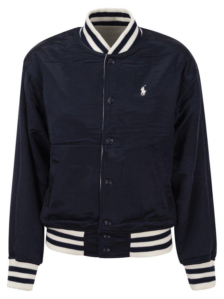 Polo ralph lauren reversible twill bomber jacket hotsell