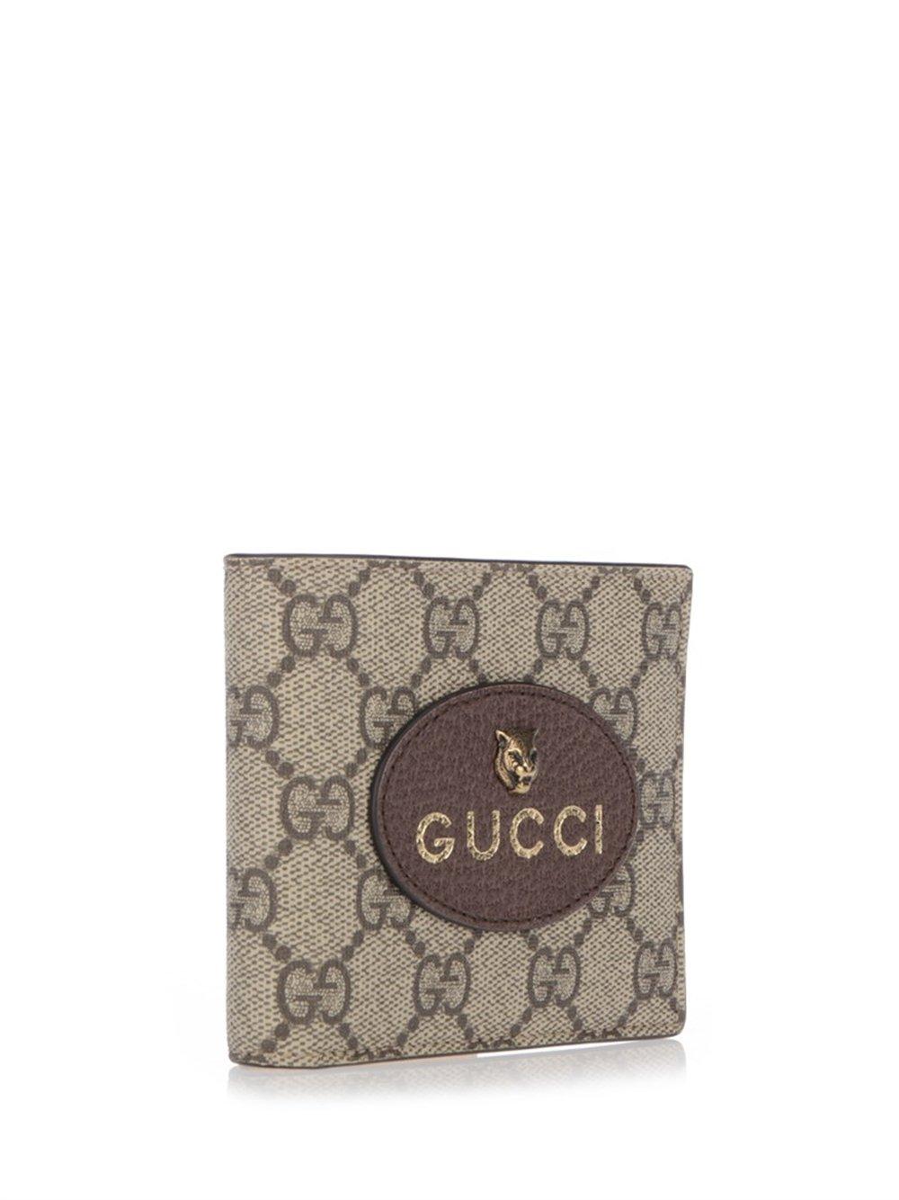 Gucci Leather Neo Vintage GG Supreme Wallet in Beige (Natural) for 