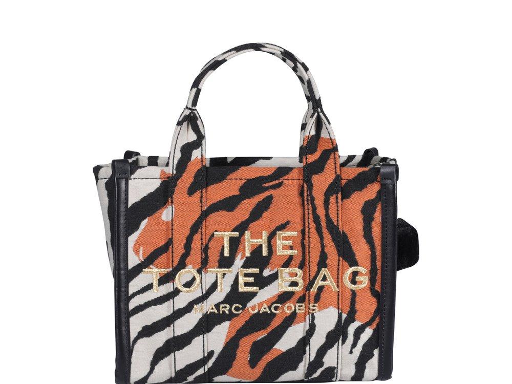 Marc Jacobs Logo Embroidered Mini Tote Bag Lyst