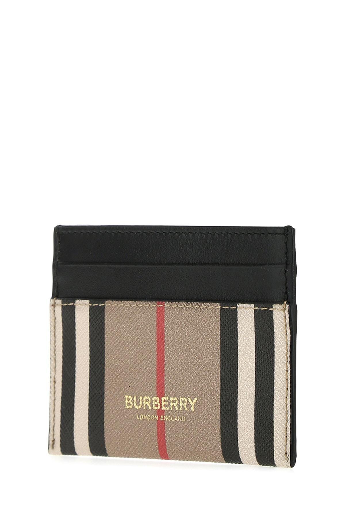 Burberry LS Sandon Logo Leather Card Holder on SALE