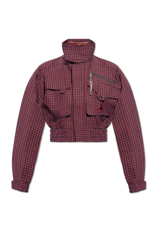 Vivienne Westwood 'memphis' Checked Jacket, in Red | Lyst Vivienne Westwood 'memphis' Checked Jacket, in Red | Lyst
