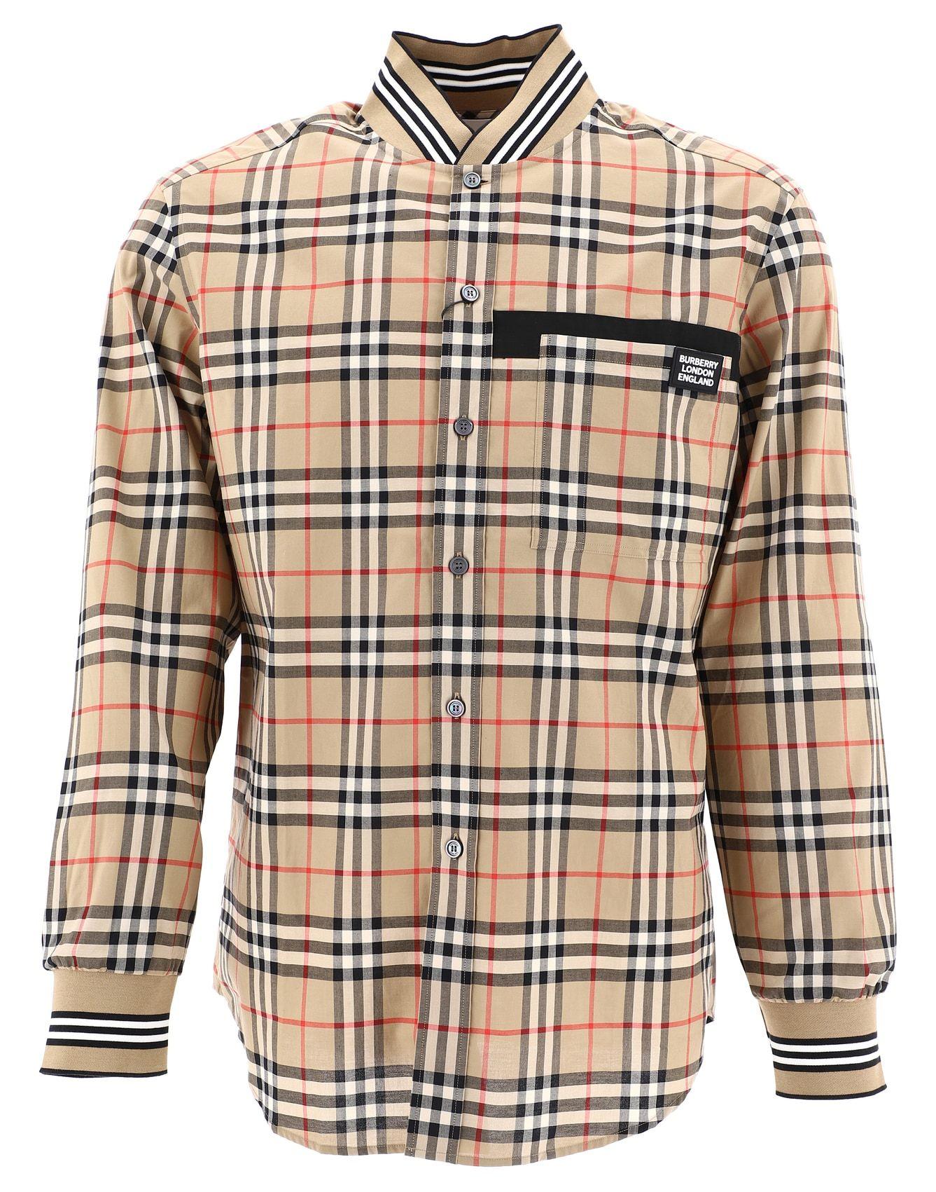 burberry shirt pattern