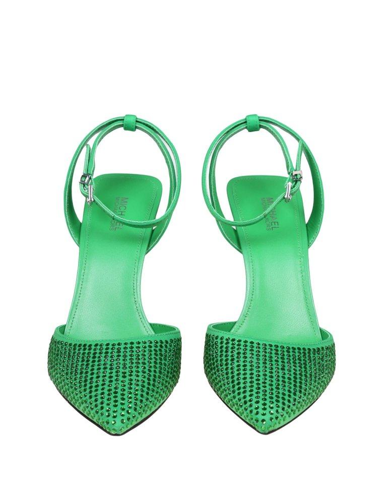 Michael kors green pumps deals
