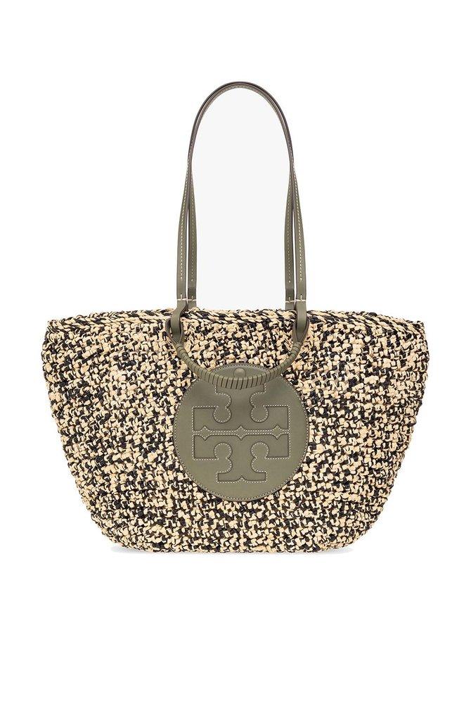 Tory Burch Ella Box Weave Basket Tote Bag Lyst Australia