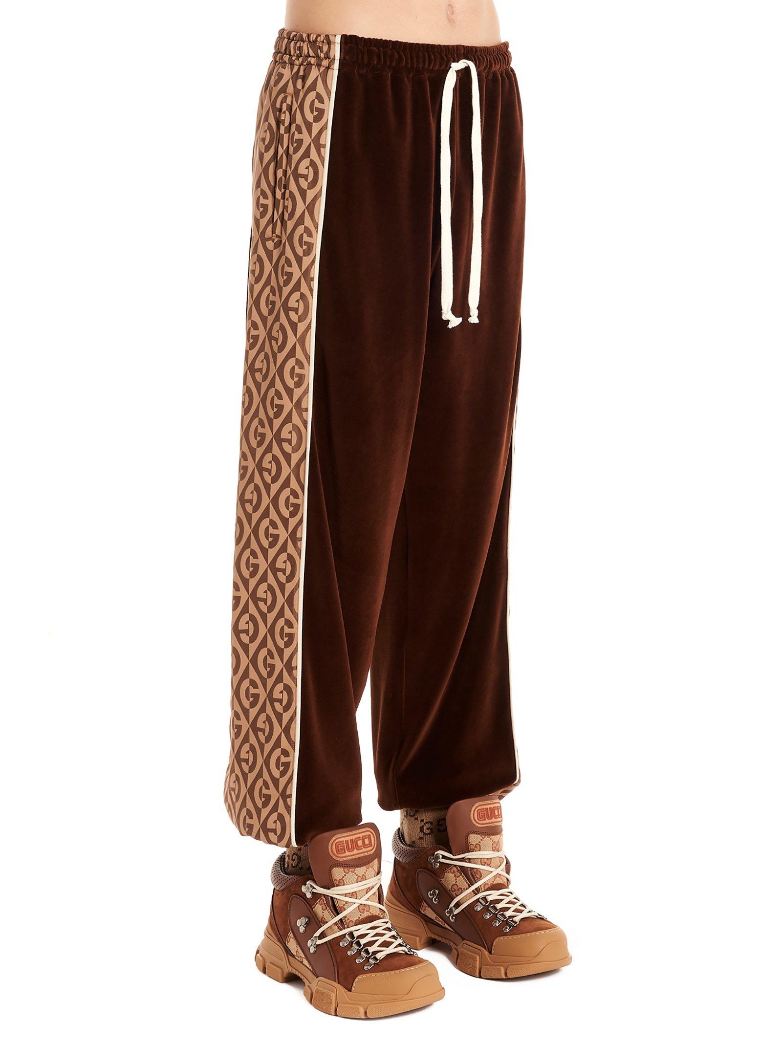 gucci sweatpants fuzzy