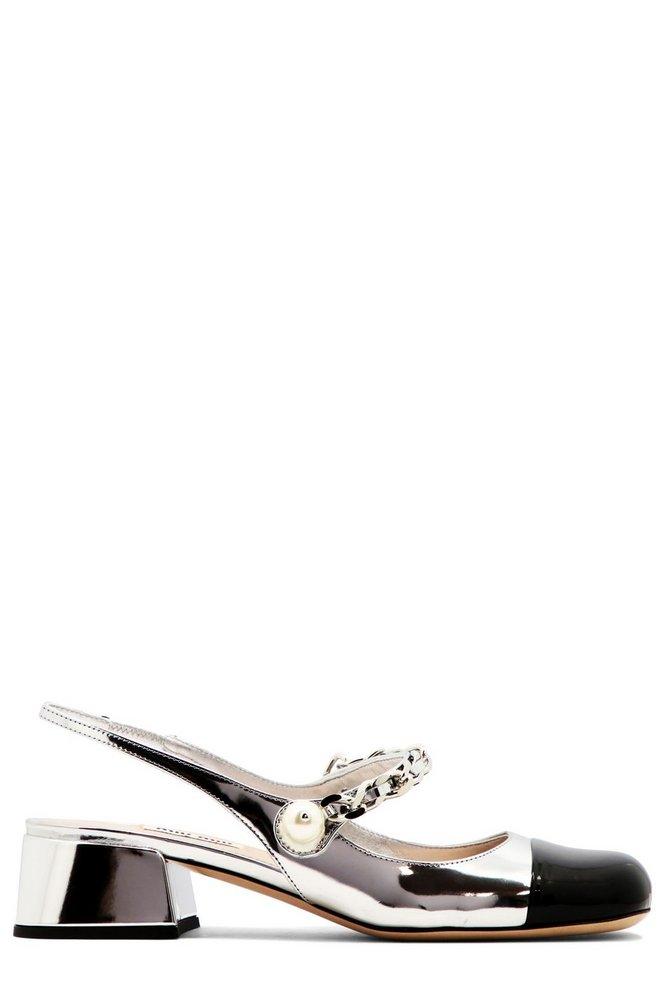 miu miu slingback pumps