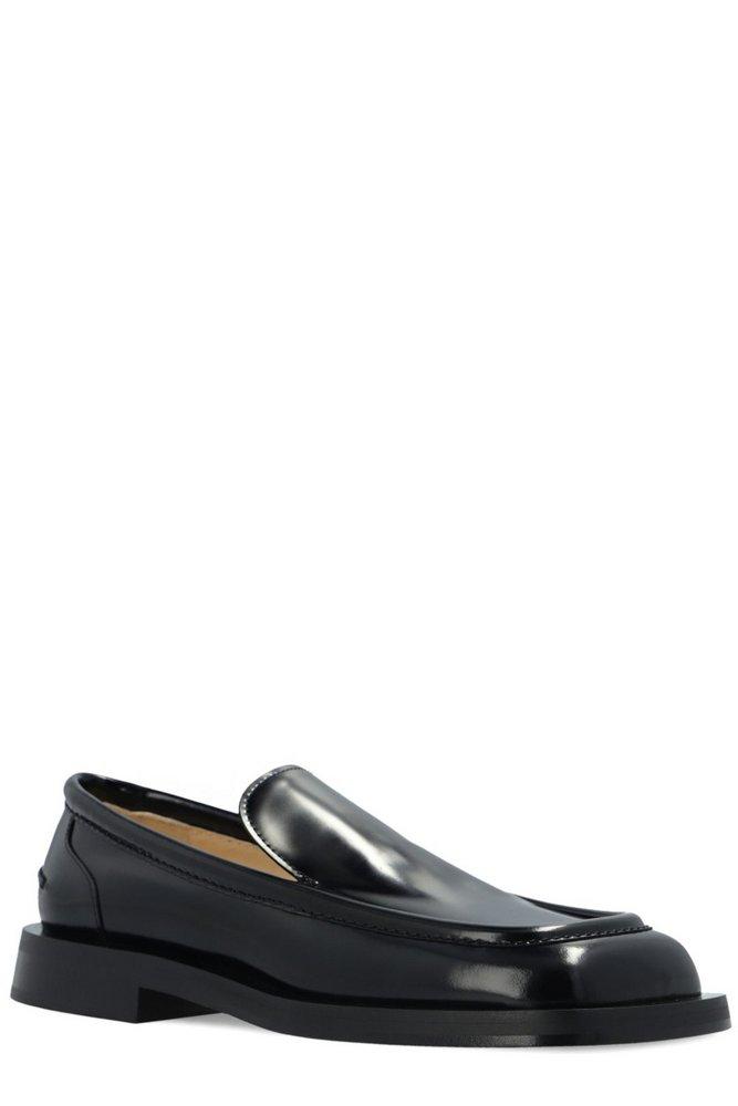 Proenza Schouler Square-toe Slip-on Loafers in Black | Lyst