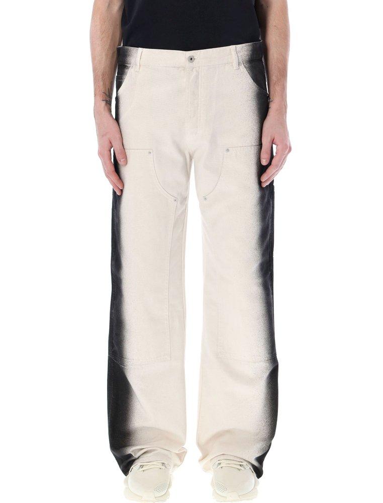 Heron Preston Gradient Wide Leg Jeans in White for Men | Lyst