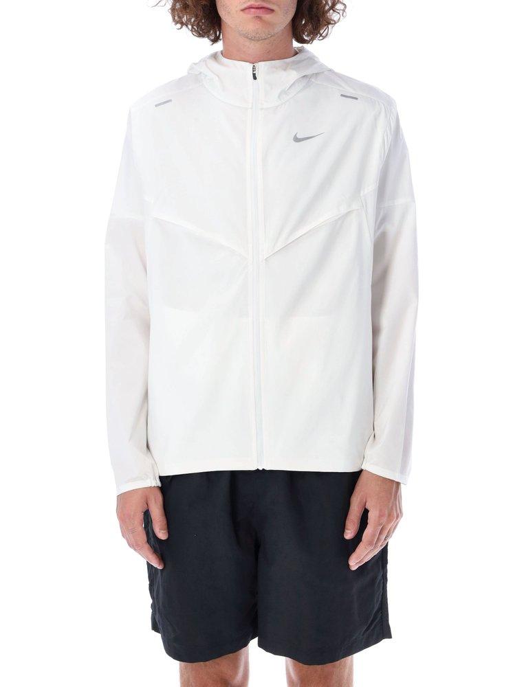 Nike Windrunner Running Jacket in White for Men | Lyst