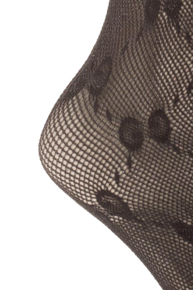 Gucci Gg Monogram Knit Tights In Black