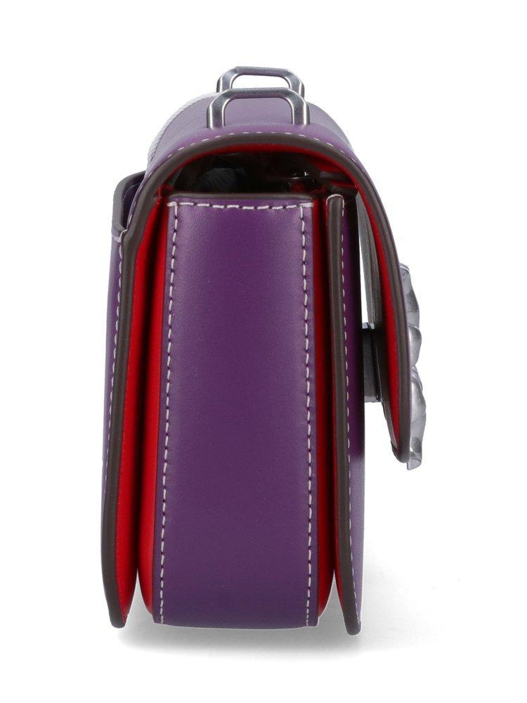 Buy Tory Burch Eleanor Small Rectangular Bag with Adjustable Shoulder Strap, Black Color Women