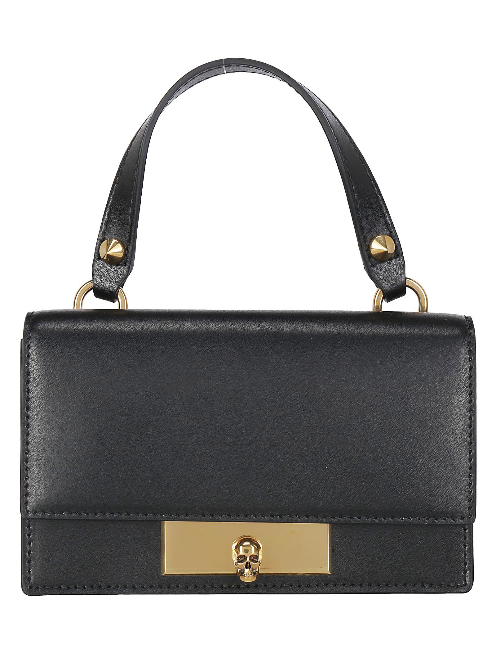 alexander mcqueen black tote bag