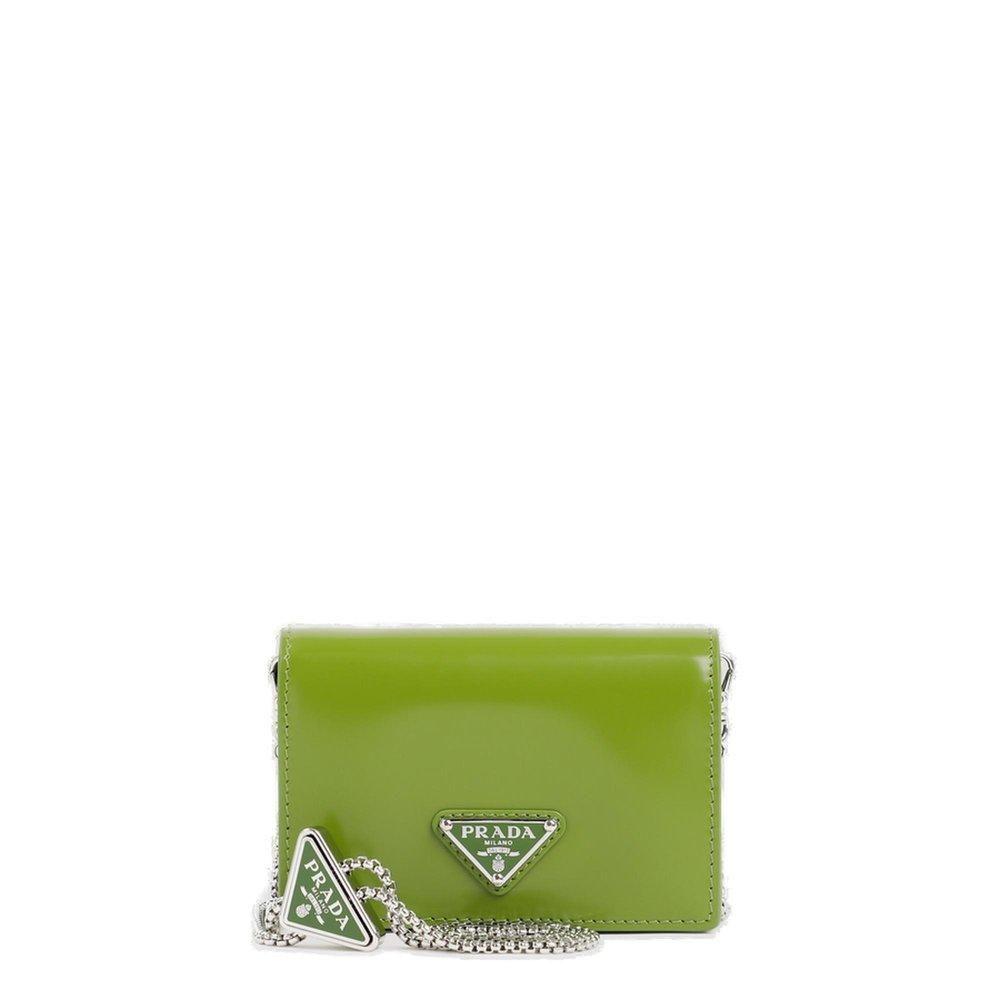 Prada Green Saffiano Lux Leather Small Double Zip Tote Prada | TLC